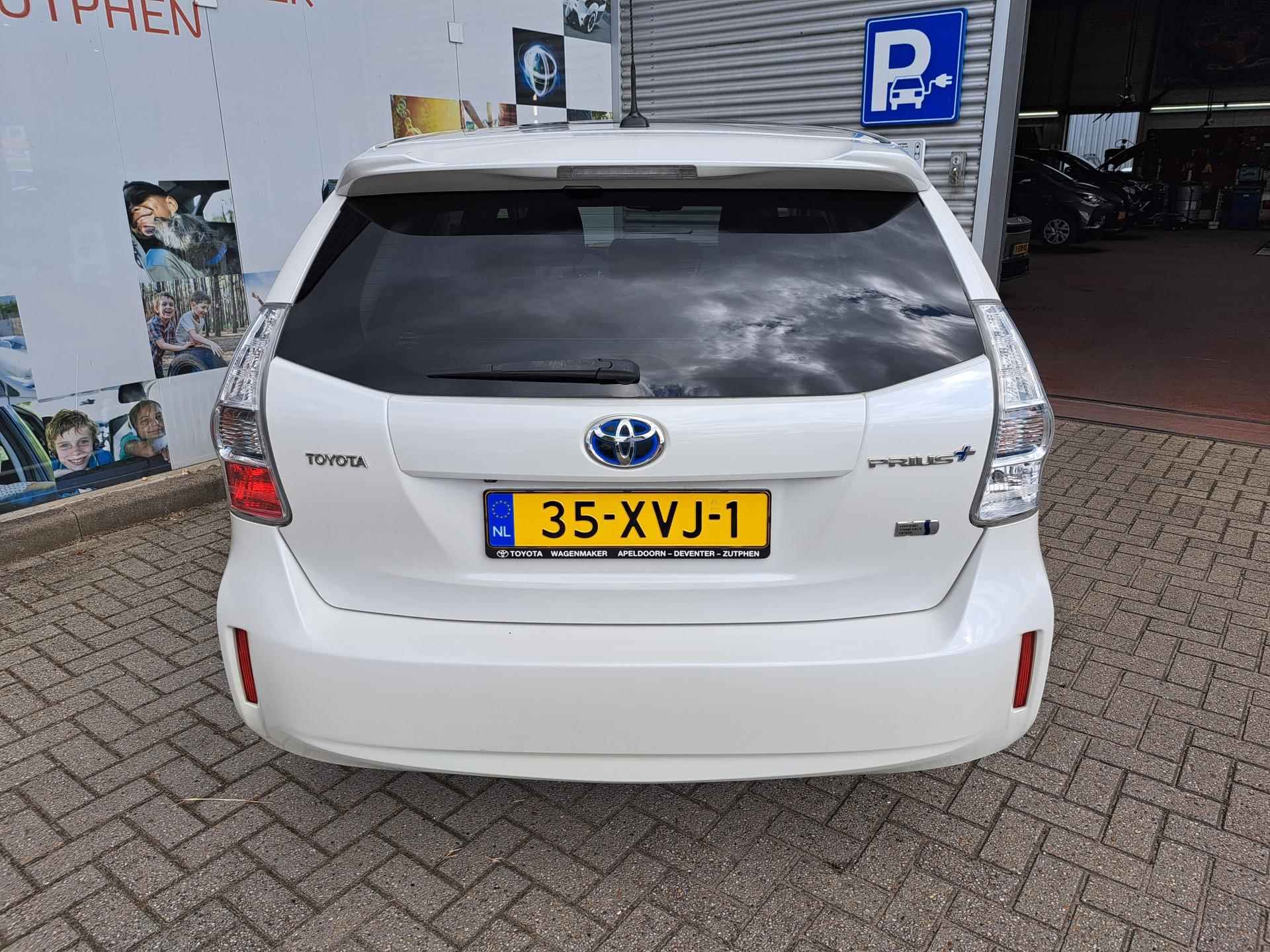 Toyota Prius Wagon 1.8 HYBRID DYNAMIC BUSINESS 7-PERS NAVI CAMERA LEDER STOELVERWARMING PANODAK - 6/21