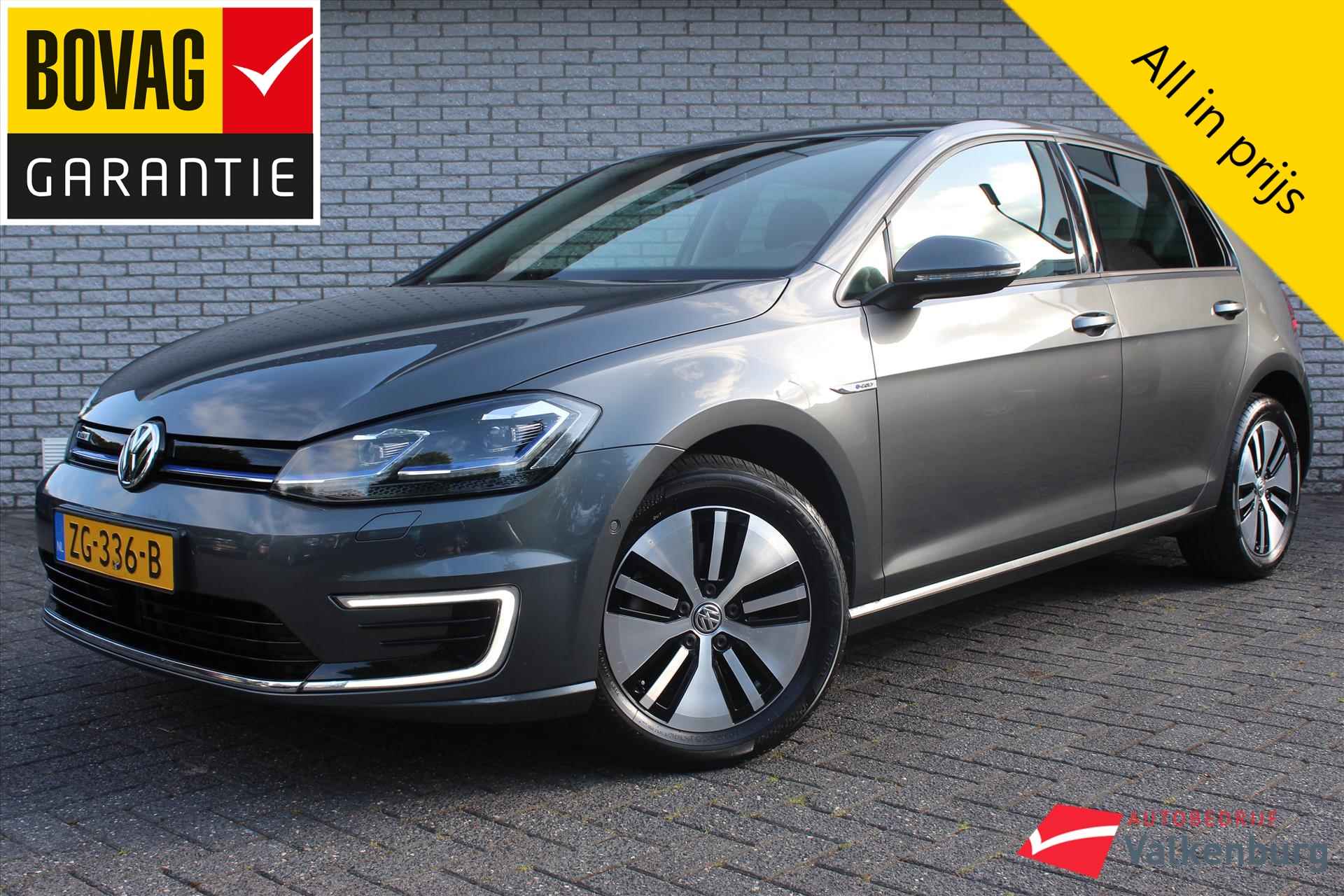 VOLKSWAGEN Golf Vii e-Golf elektromotor 136pk 5D Aut. e-Golf | Camera | Carplay | Stoelverwarming | PDC | Cruise | NAVI - 1/32