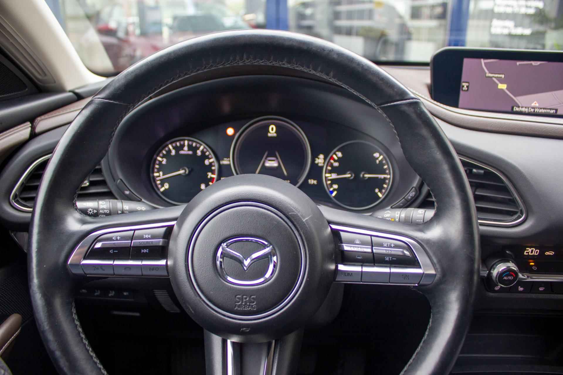 Mazda CX-30 2.0 e-SkyActiv-X M Hybrid Luxury | Prijs rijklaar incl. 12 mnd garantie | Navi Camera 18"Lmv Leder - 28/46