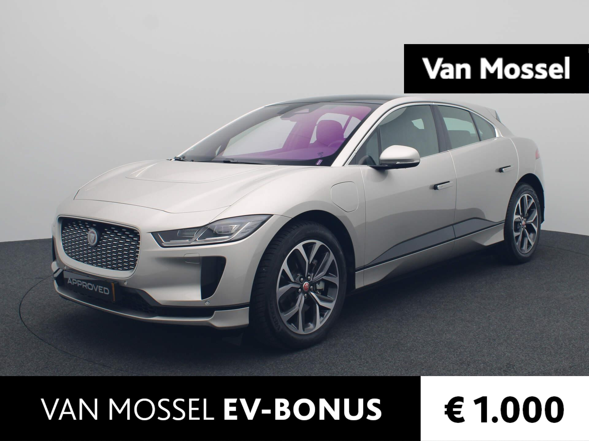 Jaguar I-PACE EV400 SE 90 kWh | 3 Fase | Luchtvering | Panorama Dak | Adaptive Cruise | 1e eigenaar | Adaptieve Cruise | Draadloos Apple Carplay | Stoel/Stuur Verw. |