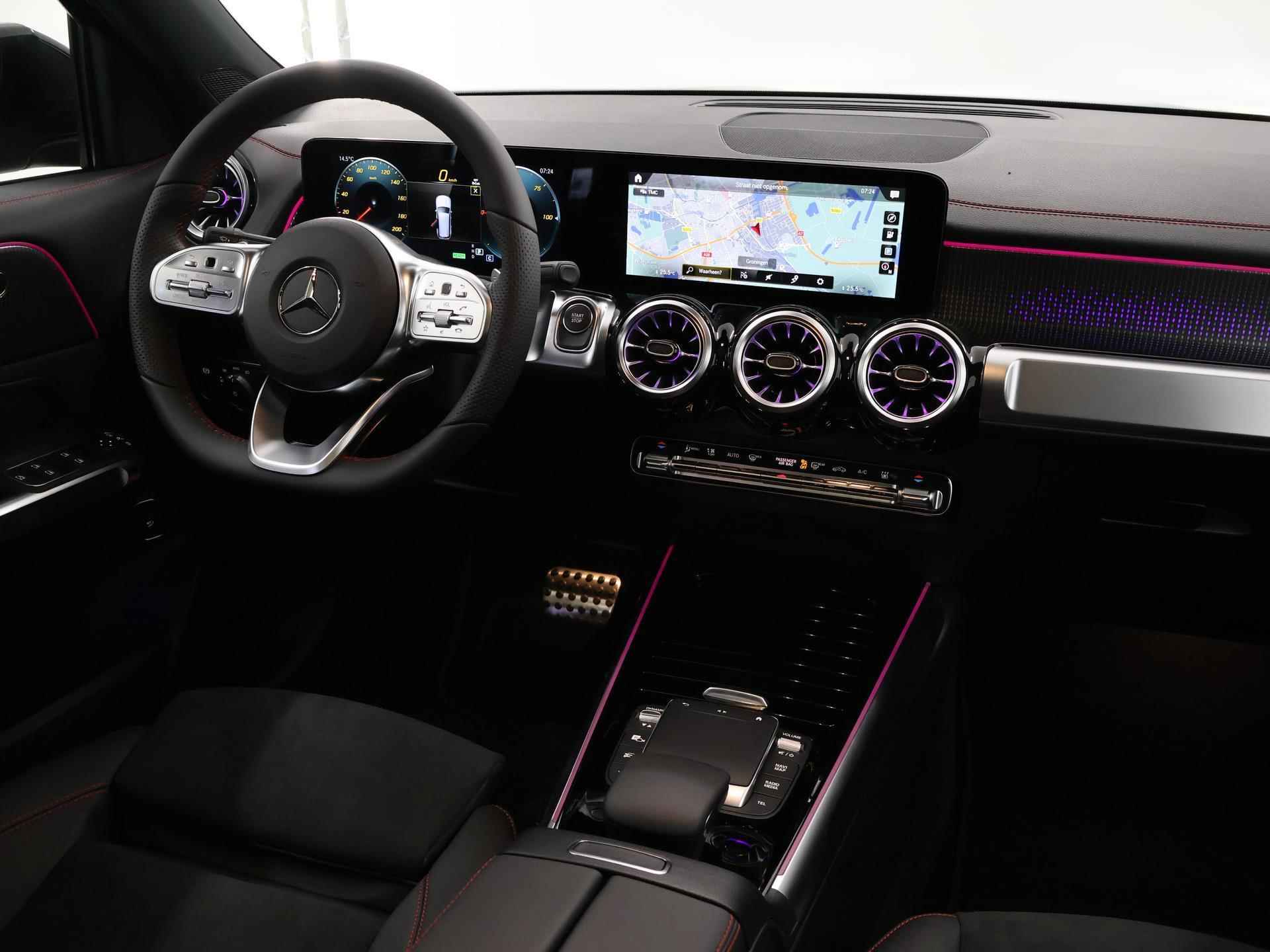 Mercedes-Benz EQB 250+ AMG NIGHT Sport Edition 71kWh | Panoramadak | Adaptief Onderstel | Keyless Entry | Dodehoekassistent | Stoelverwarming | Sfeerverlichting | Achteruitrijcamera | MBUX Augmented Reality | 20" Multispaaks AMG velgen | - 10/52