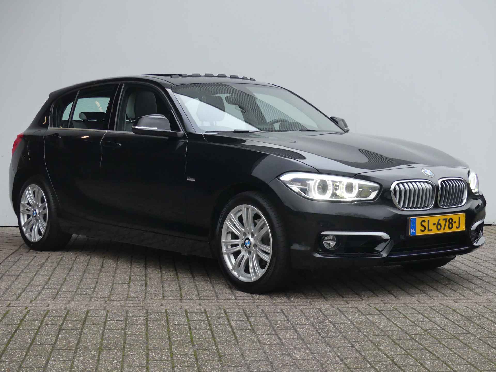 BMW 1-serie 118i Executive Urban Line Automaat | TREKHAAK | SCHUIFDAK | NAVI | STOELVERWARMING | - 6/40