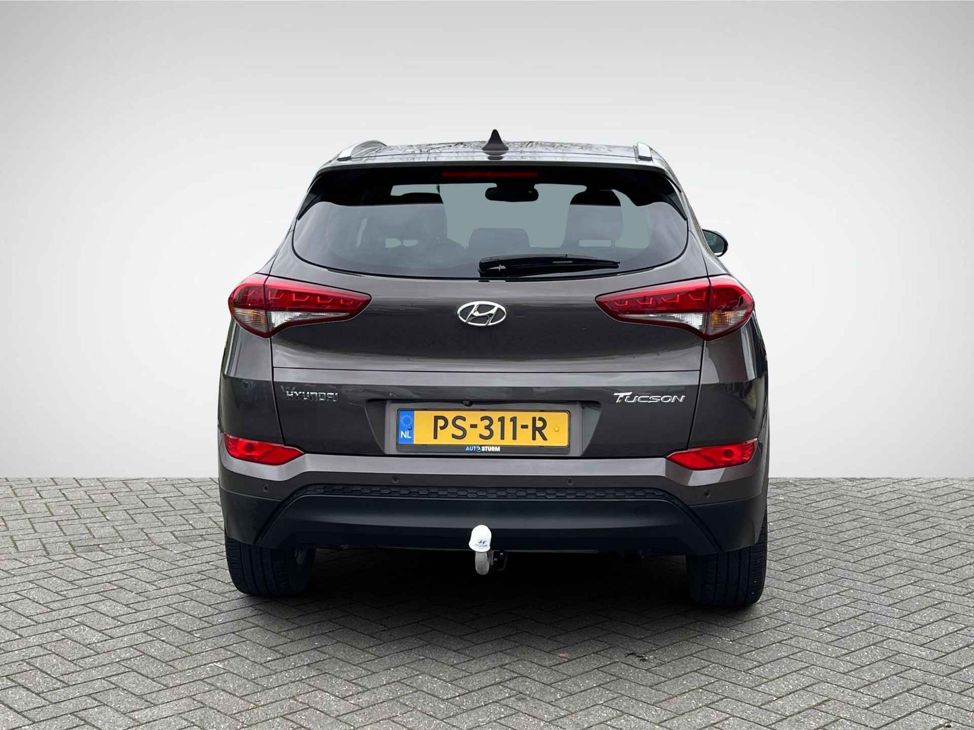 Hyundai Tucson 1.6 GDi Comfort | Trekhaak | Navigatie | Camera | Stoelverwarming | Cruise & Climate Control | 19'' Velgen | Rijklaarprijs! - 5/27