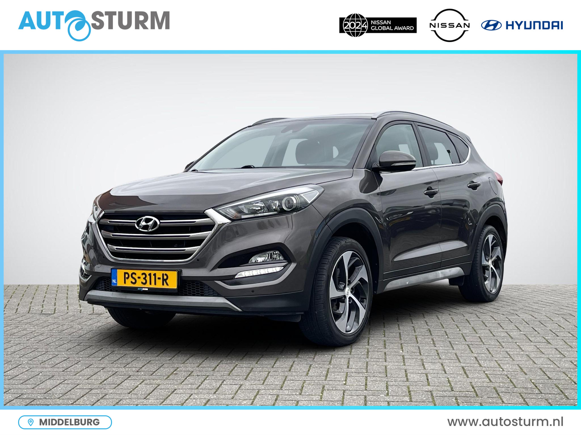 Hyundai Tucson 1.6 GDi Comfort | Trekhaak | Navigatie | Camera | Stoelverwarming | Cruise & Climate Control | 19'' Velgen | Rijklaarprijs!