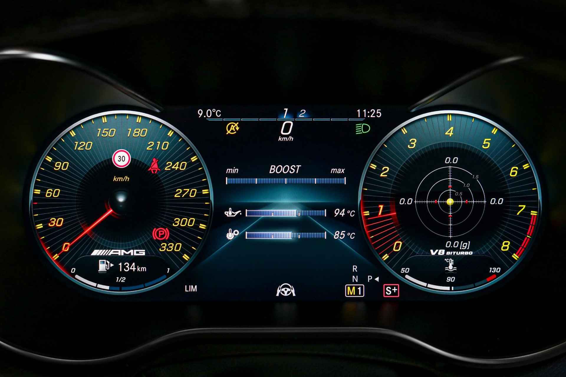 Mercedes-Benz C-klasse Cabrio 63 AMG S | Rijassistentie | BURMESTER | Head-Up display - 36/37