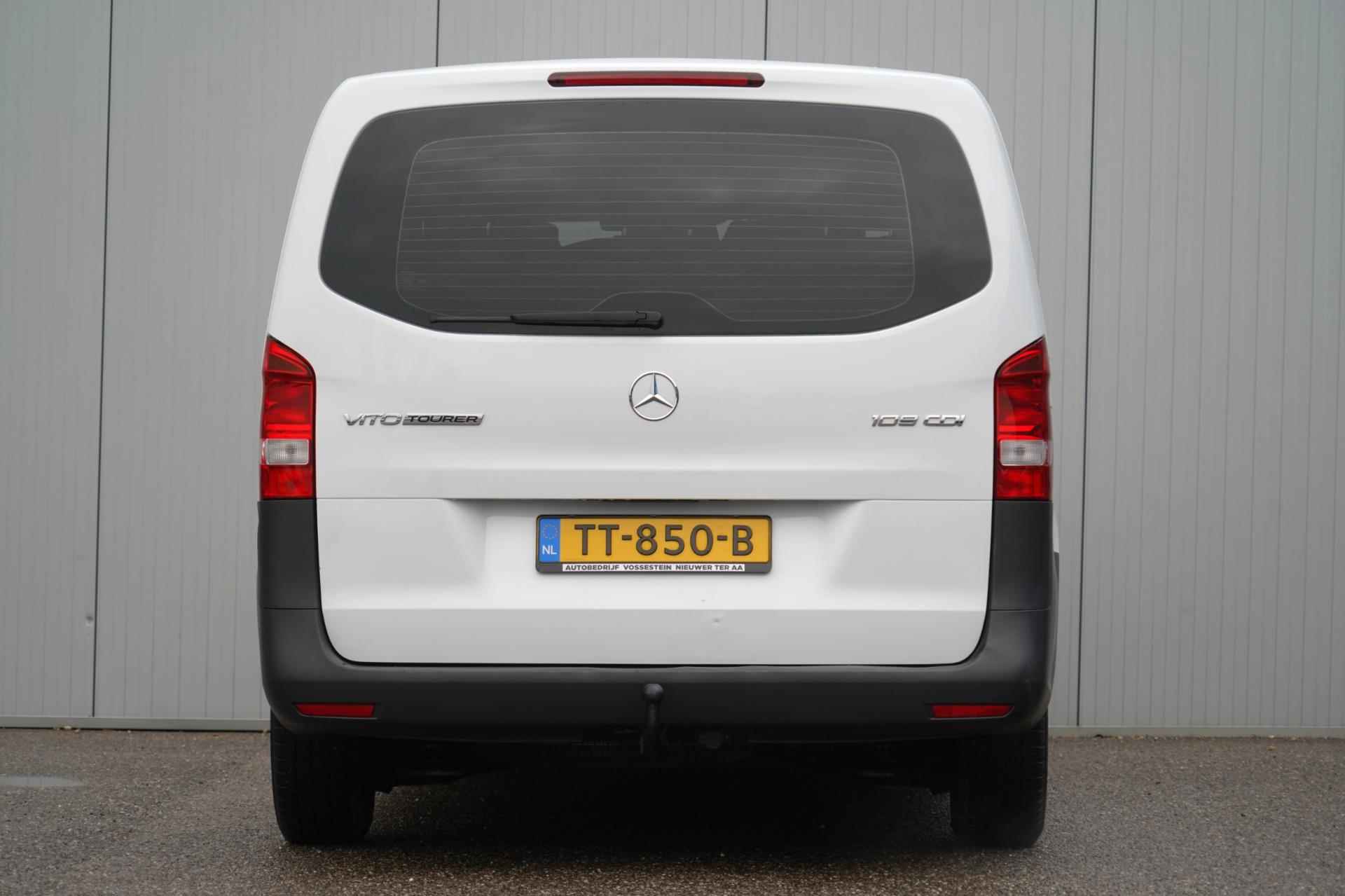 Mercedes-Benz Vito Tourer 109 BlueTEC Base Extra Lang / 9 Persoons / 30dkm NAP / Airco / Trekhaak / Ex. BTW & BPM - 23/37