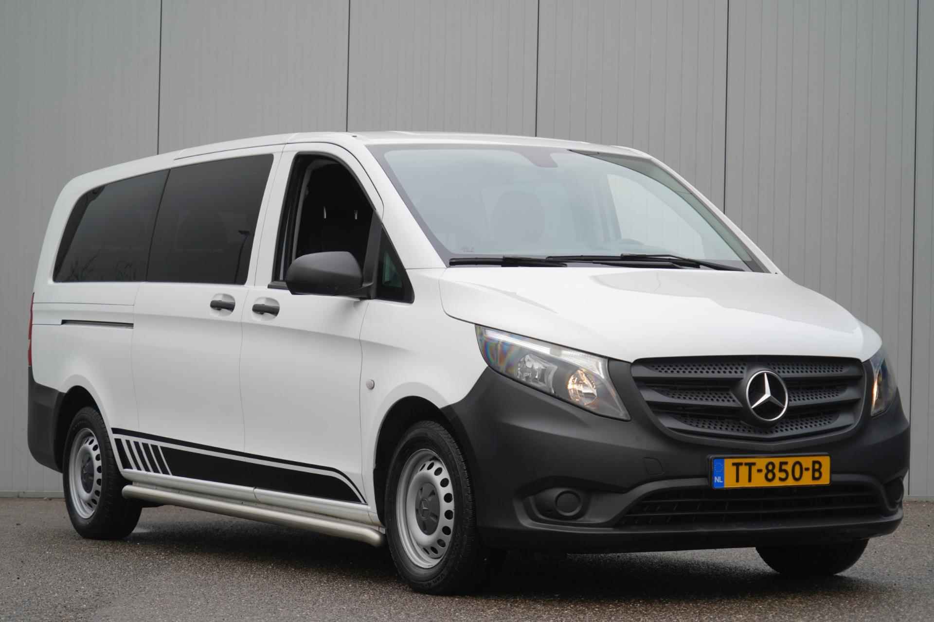 Mercedes-Benz Vito Tourer 109 BlueTEC Base Extra Lang / 9 Persoons / 30dkm NAP / Airco / Trekhaak / Ex. BTW & BPM - 30/37