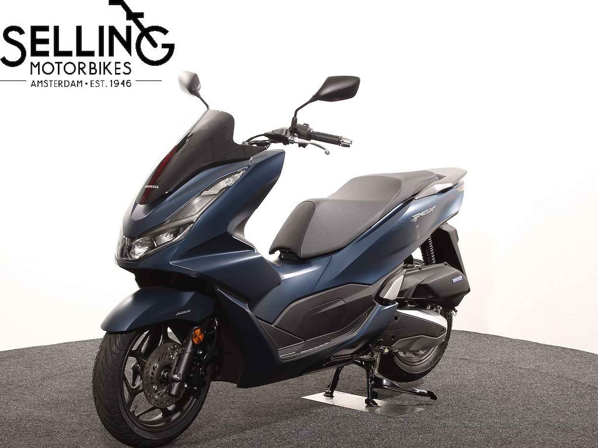 Honda WW 125 PCX PB434 MATTE SUIT BLUE METALLIC - 3/7