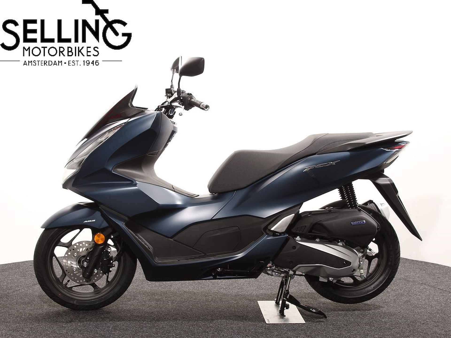 Honda WW 125 PCX PB434 MATTE SUIT BLUE METALLIC - 4/7