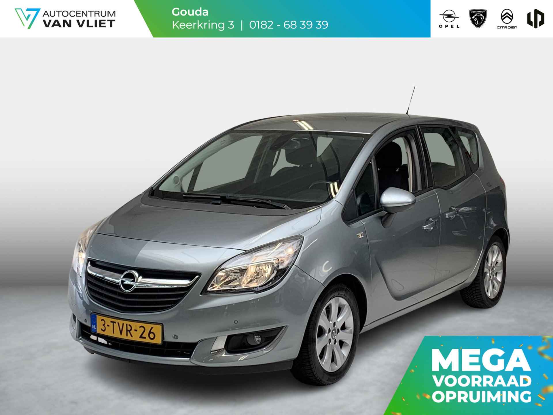 Opel Meriva 1.4 Turbo Berlin Trekhaak | Parkeersensoren voor en achter | - 1/25