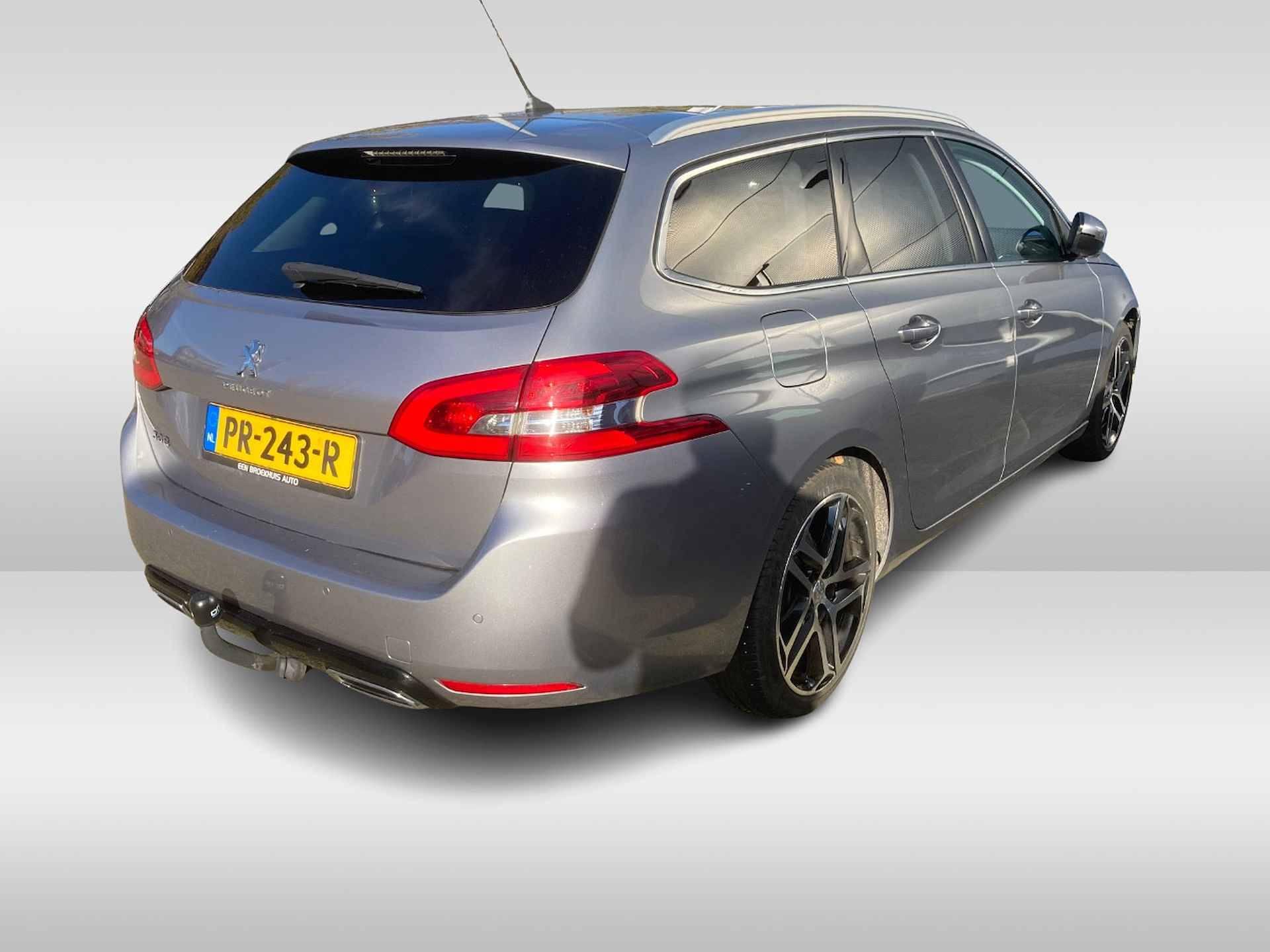 Peugeot 308 SW 1.2 130PK Blue Lease Premium Automaat | Panorama Dak | Camera | 18" Lichtmetaal | Parkeersensoren | Bluetooth | Clima | Cruis - 3/8