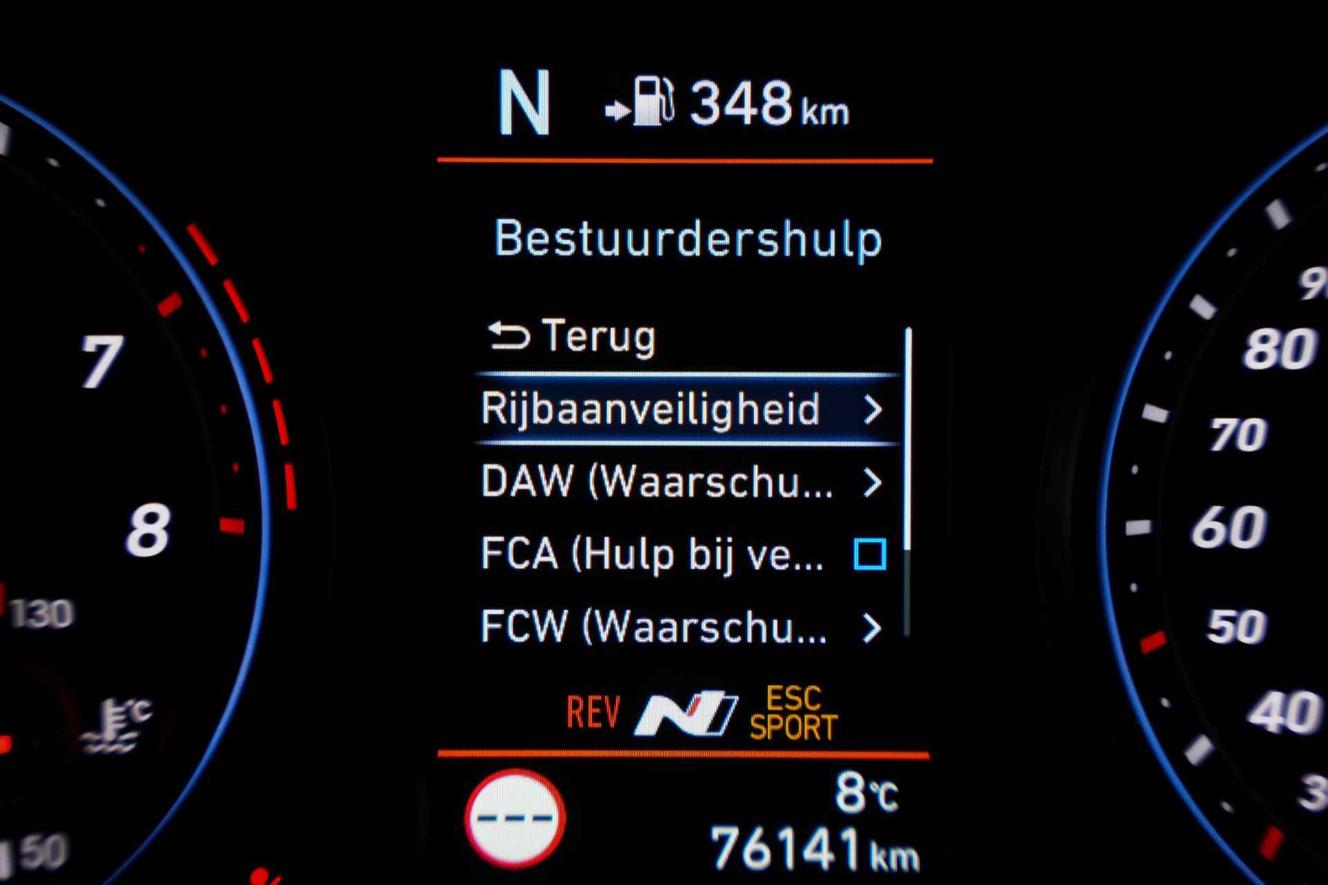 Hyundai i30 N2 Performance Fastback 2.0 275pk T-GDI |panoramadak|Pioneer geluidsysteem|elk. stoelen + instap functie|Apple Carplay|parkeercamera en sensoren|cruise control|19"| - 40/43