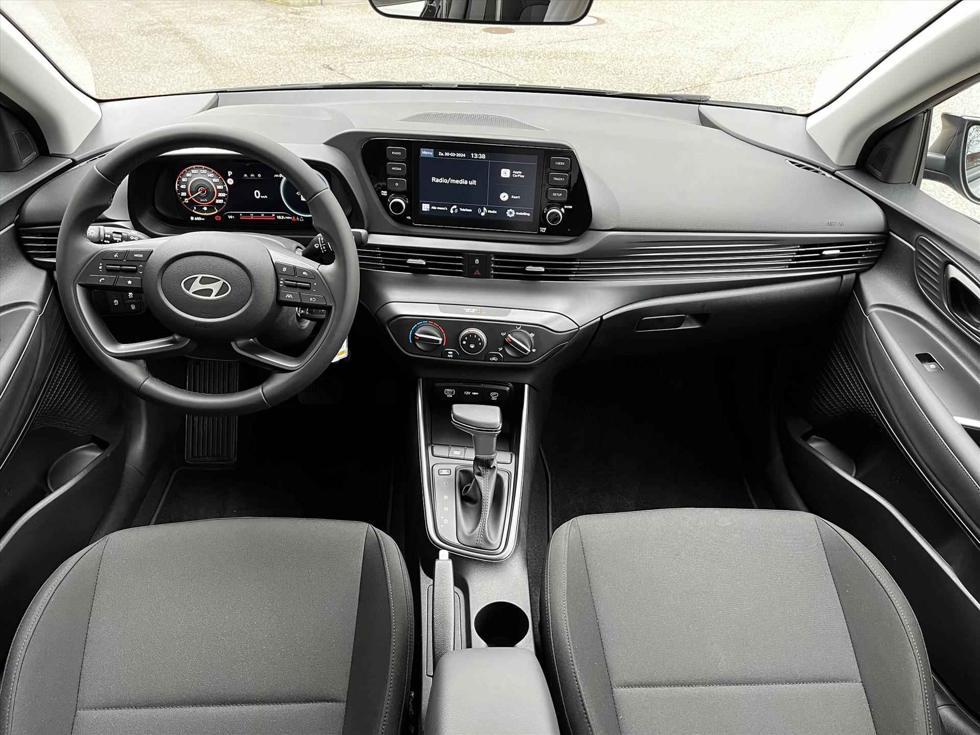 Hyundai I20 1.0 T-GDI 48V MHEV 100pk DCT Comfort | Applecarplay / Androidauto | Camera - 12/30