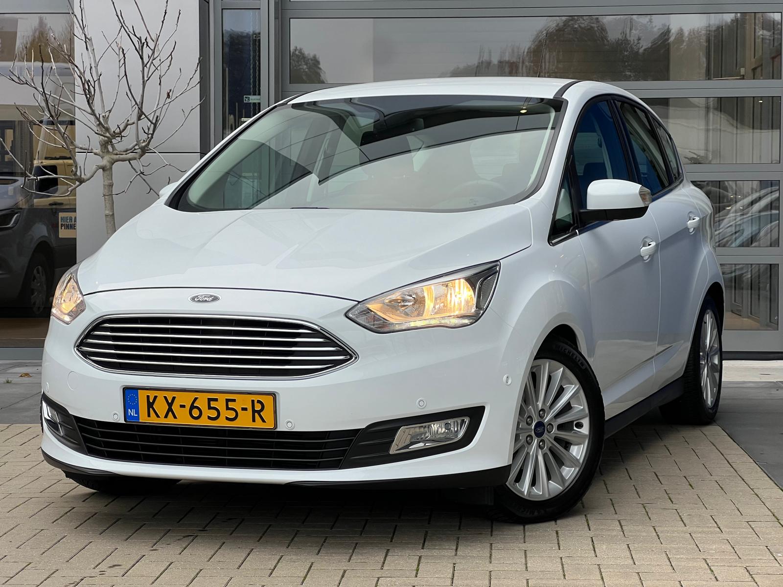 Ford C-MAX 1.0 Titanium | Navigatie | Apple Carplay | Keyless | Verw. voorruit | PDC rondom | Cruise C. | Climate C.