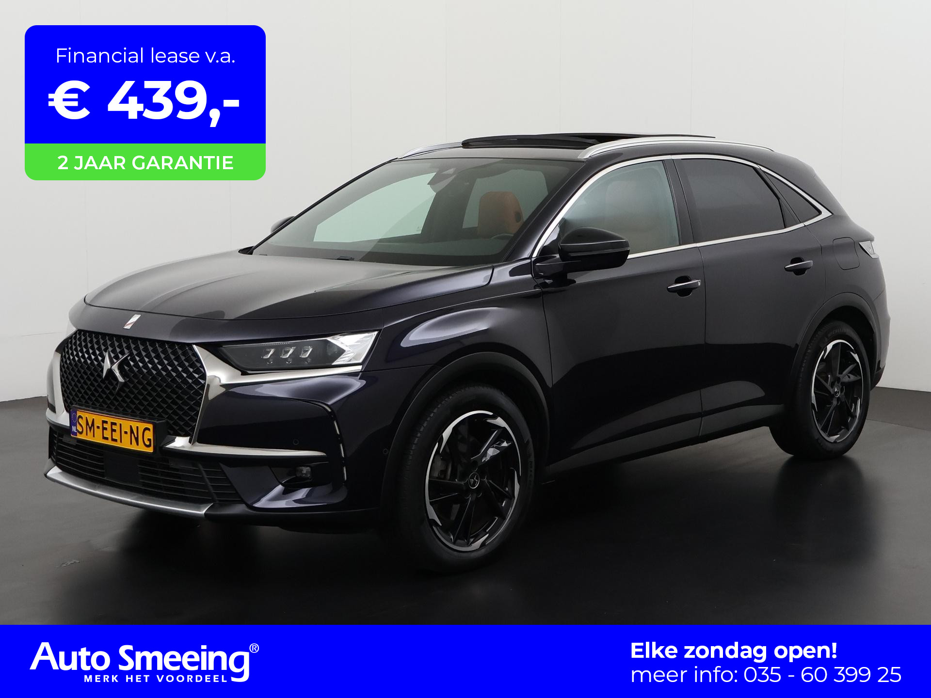 DS 7 Crossback E-Tense 4x4 Grand Chic Plug-in | Panoramadak | Bruin Leder | Zondag Open!