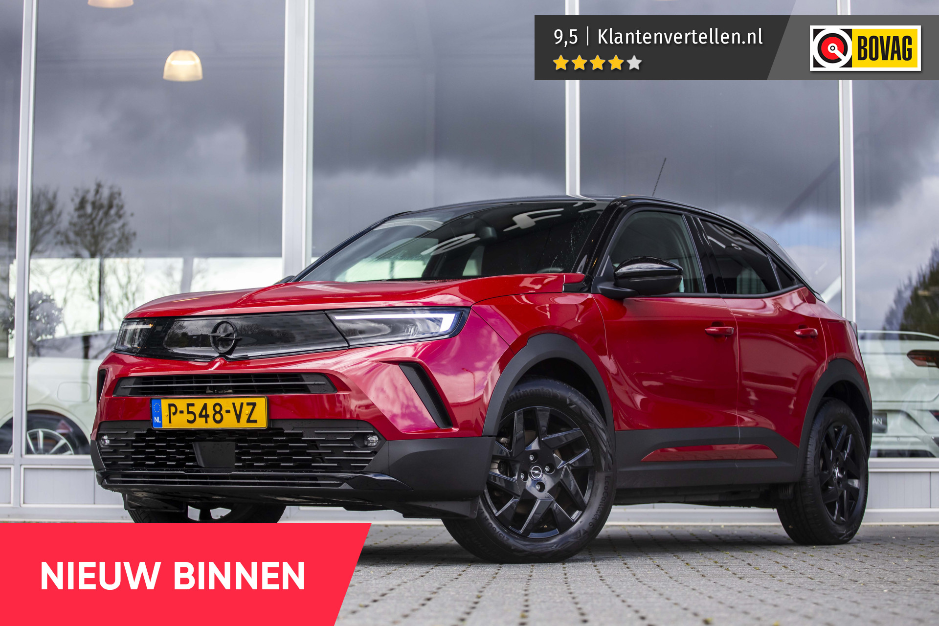 Opel Mokka-e Elegance 50-kWh 11kw bl. CAM | ACC | NL Auto | Carplay | DAB | €2.000,- subsidie mogelijk |