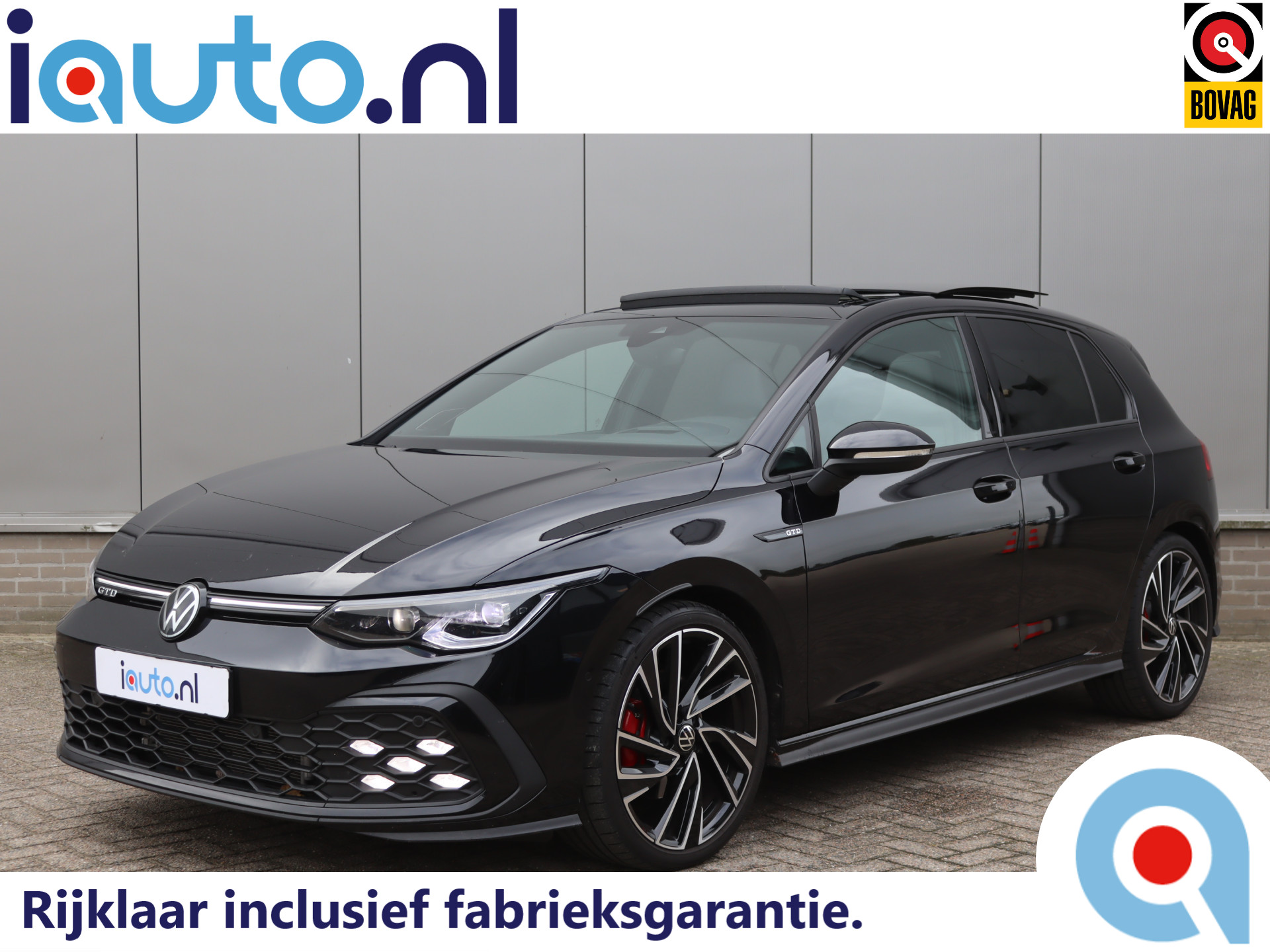 Volkswagen Golf 2.0 TDI 147kW/200PK GTD Pano/Leder/IQ.Light/HK/Camera/Head-up/Elek. stoel/DCC/19"/Trekhaak wegkl.