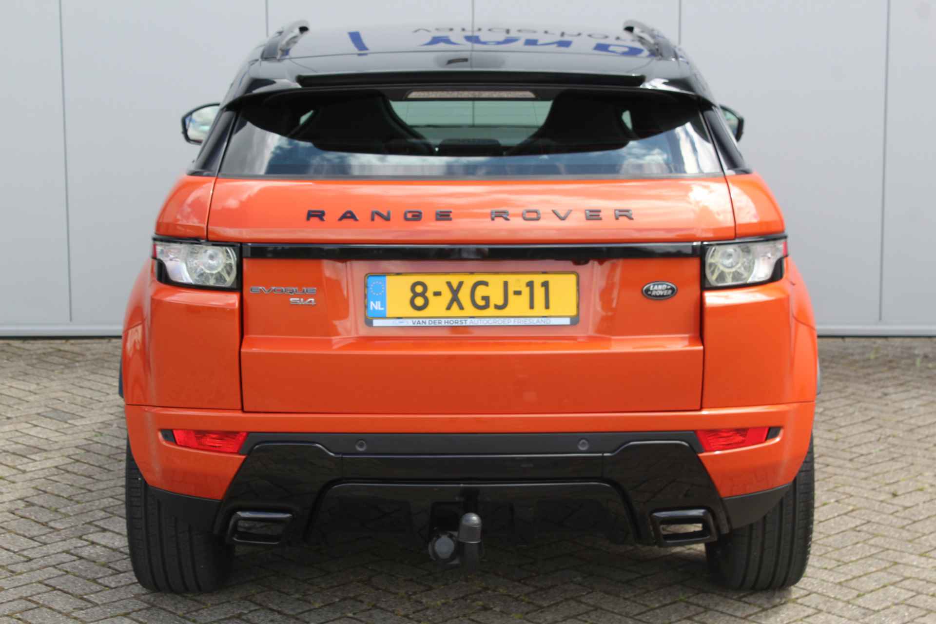 Land Rover Range Rover Evoque Coupé 2.0-240pk Si 4WD Sicilian Yellow. AUTOMAAT ! Bijzonder mooie verschijning deze Range Rover Evoque. Lederen interieur, climate control, Trekhaak, 20" LM wielen, Camera, Parkeersensoren, Sportstoelen, Metallic lak etc etc - 8/55