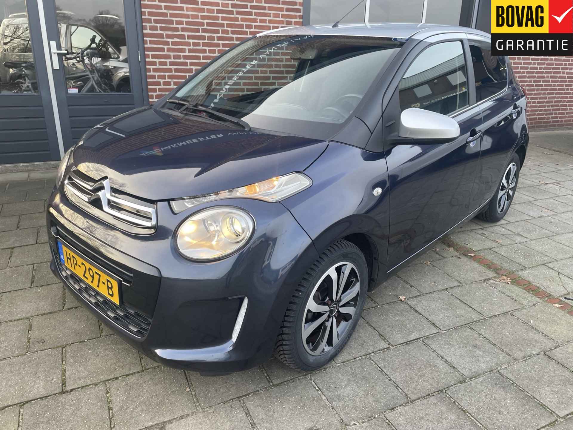 Citroën C1 1.0 e-VTi Shine 5drs ( Airco, Bluetooth Carkit, Achteruitrijcamera , Lederen stuurwiel) DIRECT  RIJKLAARPRIJS! - 23/33