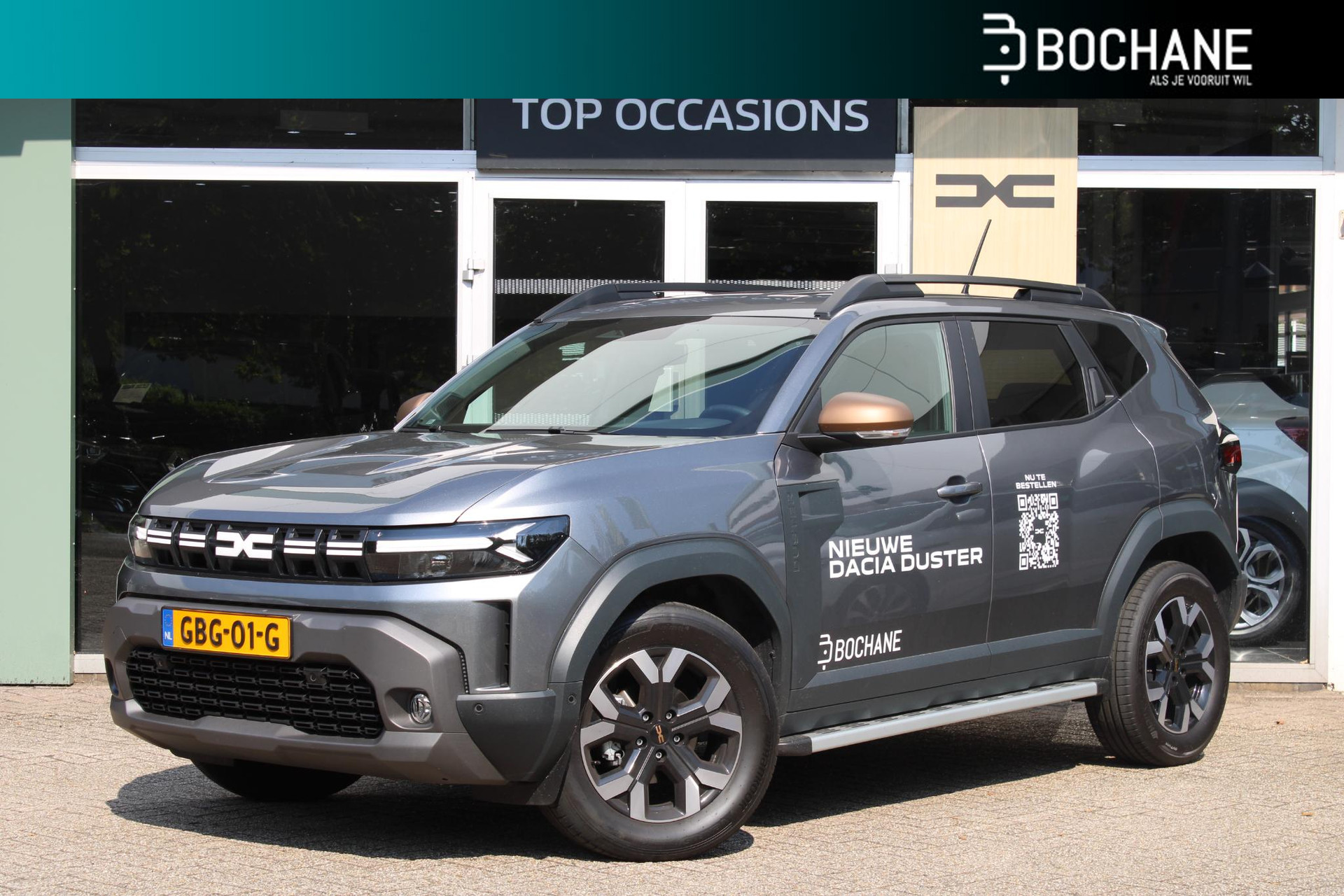 Dacia Duster 1.2 MHEV 130 Extreme (prijs is excl. treeplanken) DEMO, Kom proefrijden!