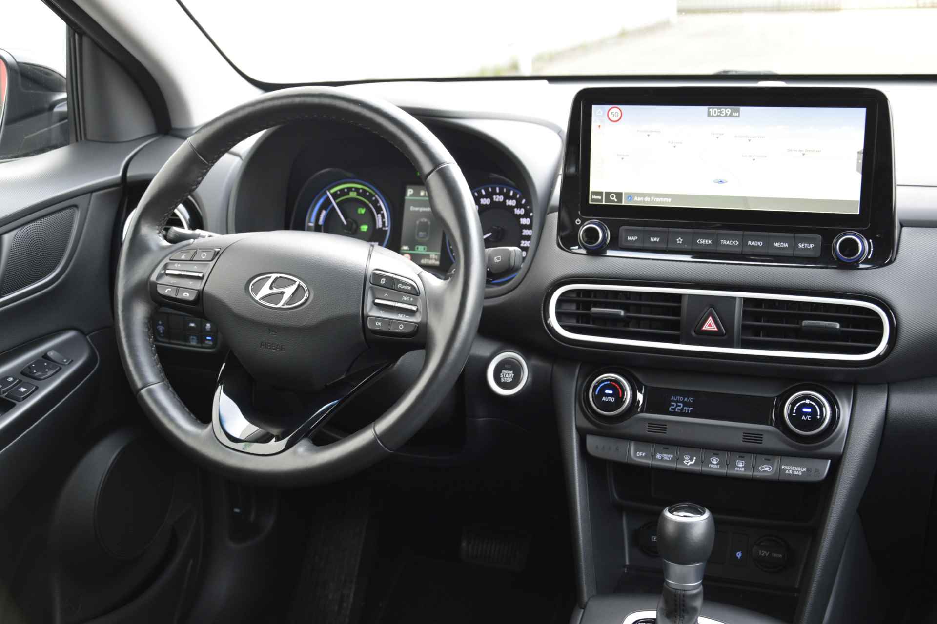 Hyundai KONA 1.6 GDI HEV Fashion Design Automaat Stoel en Stuur verwarming | Achteruitrijcamera | Navigatie | Apple Carplay | KRELL Geluidsinstallatie | - 9/34