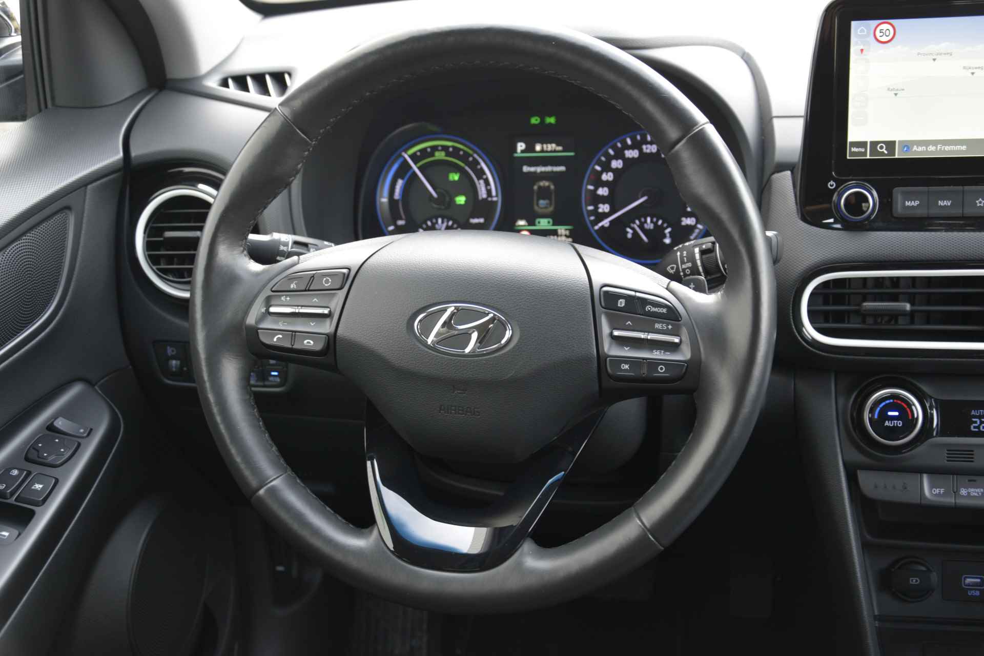Hyundai KONA 1.6 GDI HEV Fashion Design Automaat Stoel en Stuur verwarming | Achteruitrijcamera | Navigatie | Apple Carplay | KRELL Geluidsinstallatie | - 20/34