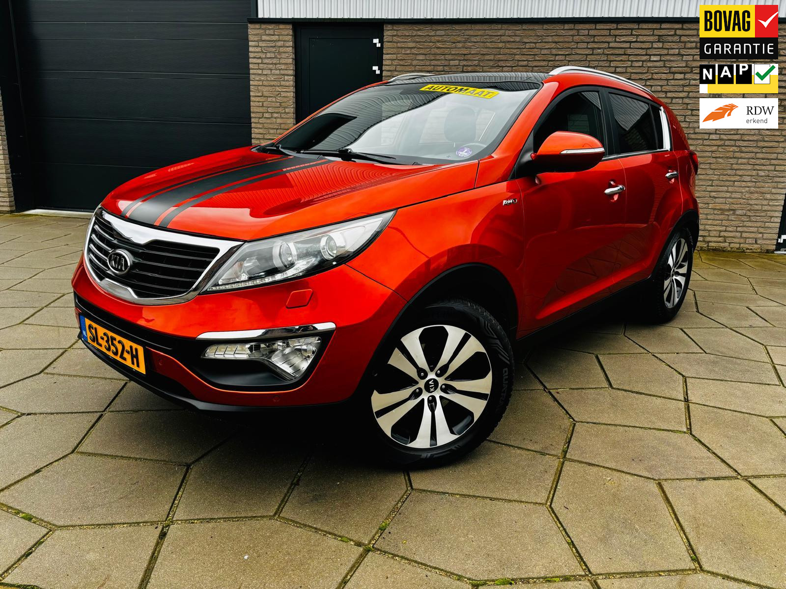 Kia Sportage 2.0 Super Pack AWD|AUTOMAAT|Trekhaak|LPG|dubbel glazendak|stoelverwarming