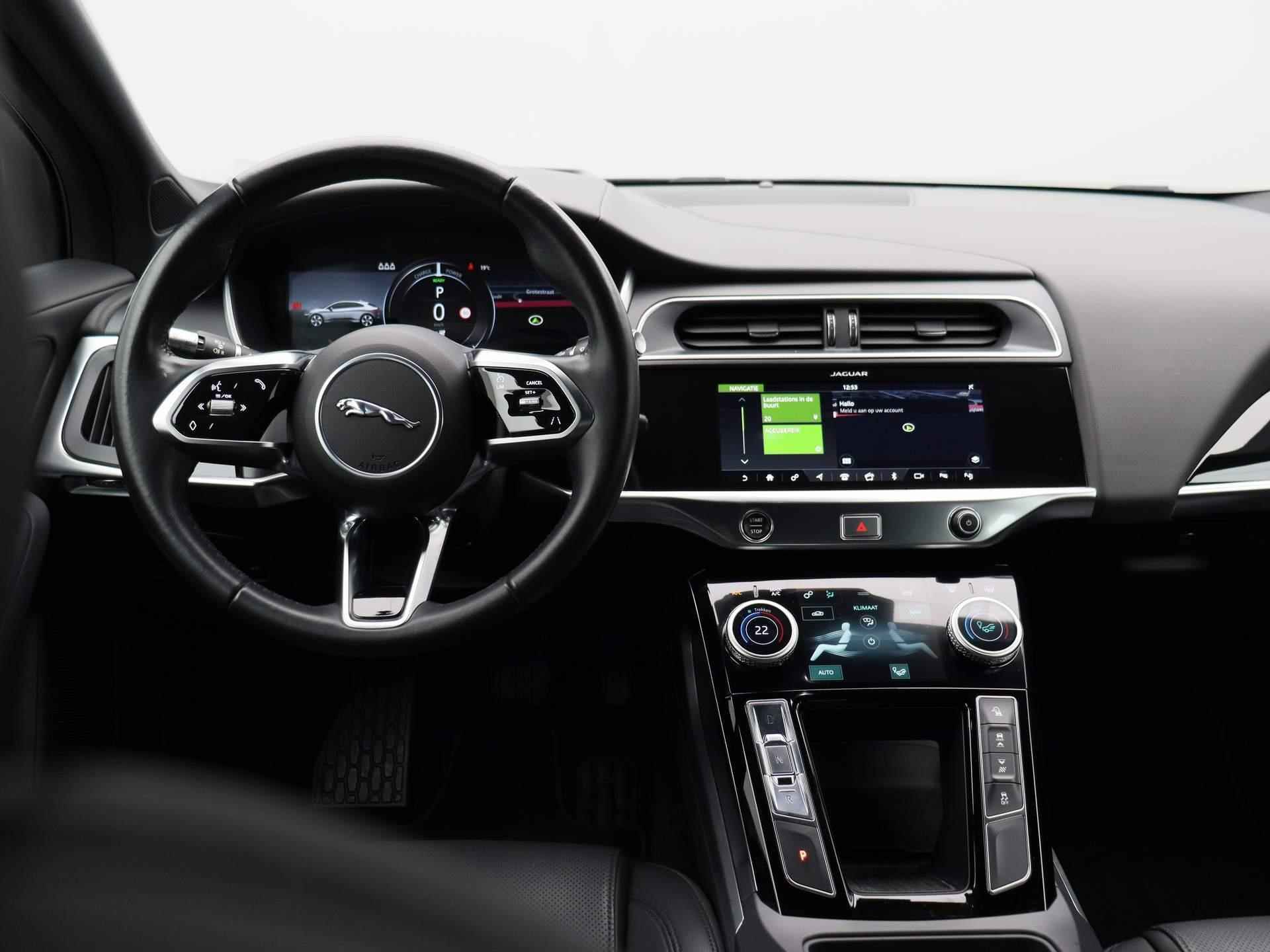 Jaguar I-PACE EV400 S 90 kWh | LEDER | HEAD UP DISPLAY | VIRTUAL COCKPIT | MERIDIAN SOUND | APPLE CARPLAY - ANDROID AUTO | ACHTERUITRIJCAMERA | CLIMATE CONTROL | - 7/38