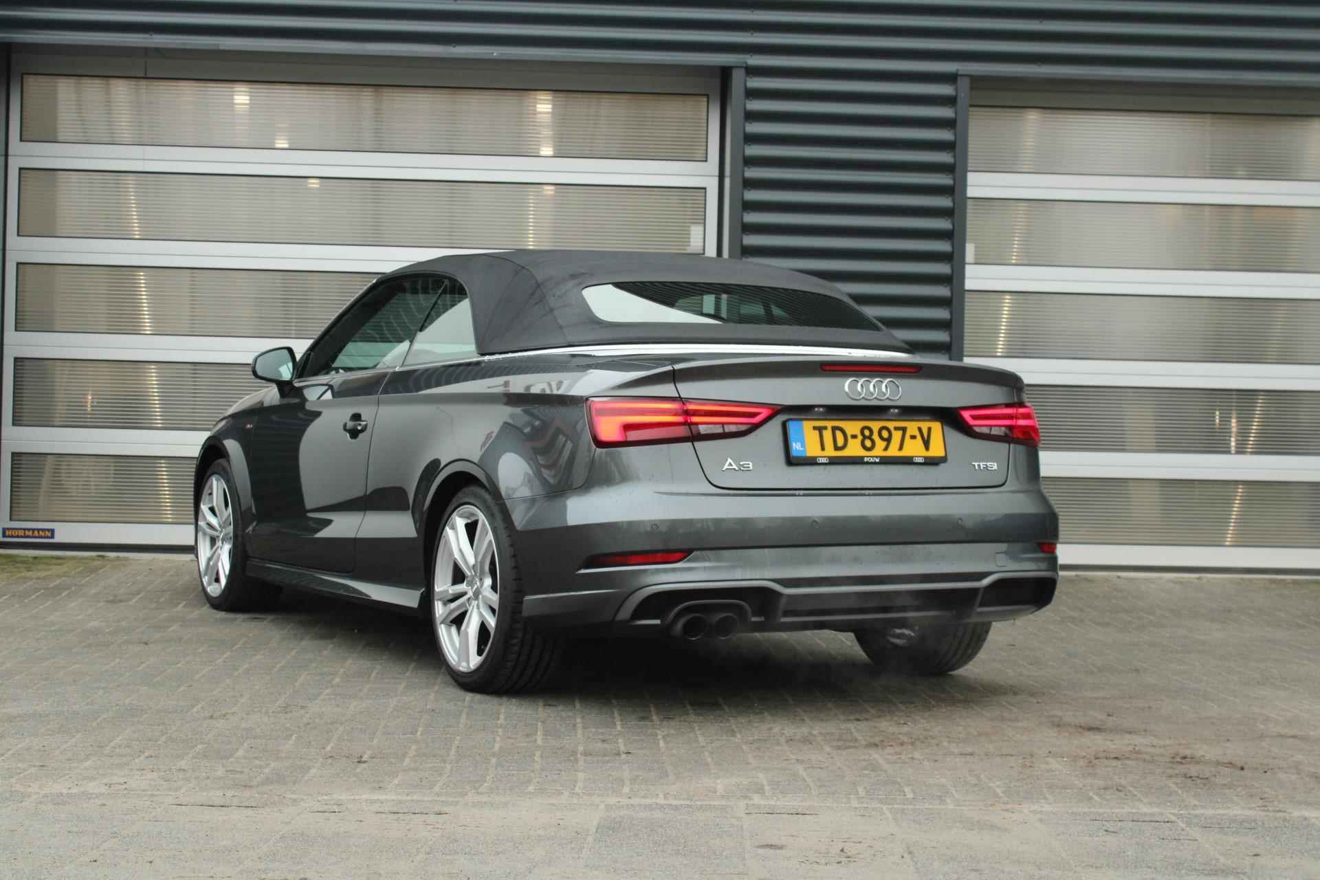 Audi A3 Cabriolet 1.4 TFSI 116pk S-tronic Sport S Line Edition | Cruise Control | Nekverwarming | Stoelverwarming | Parkeersensoren Achter - 11/35