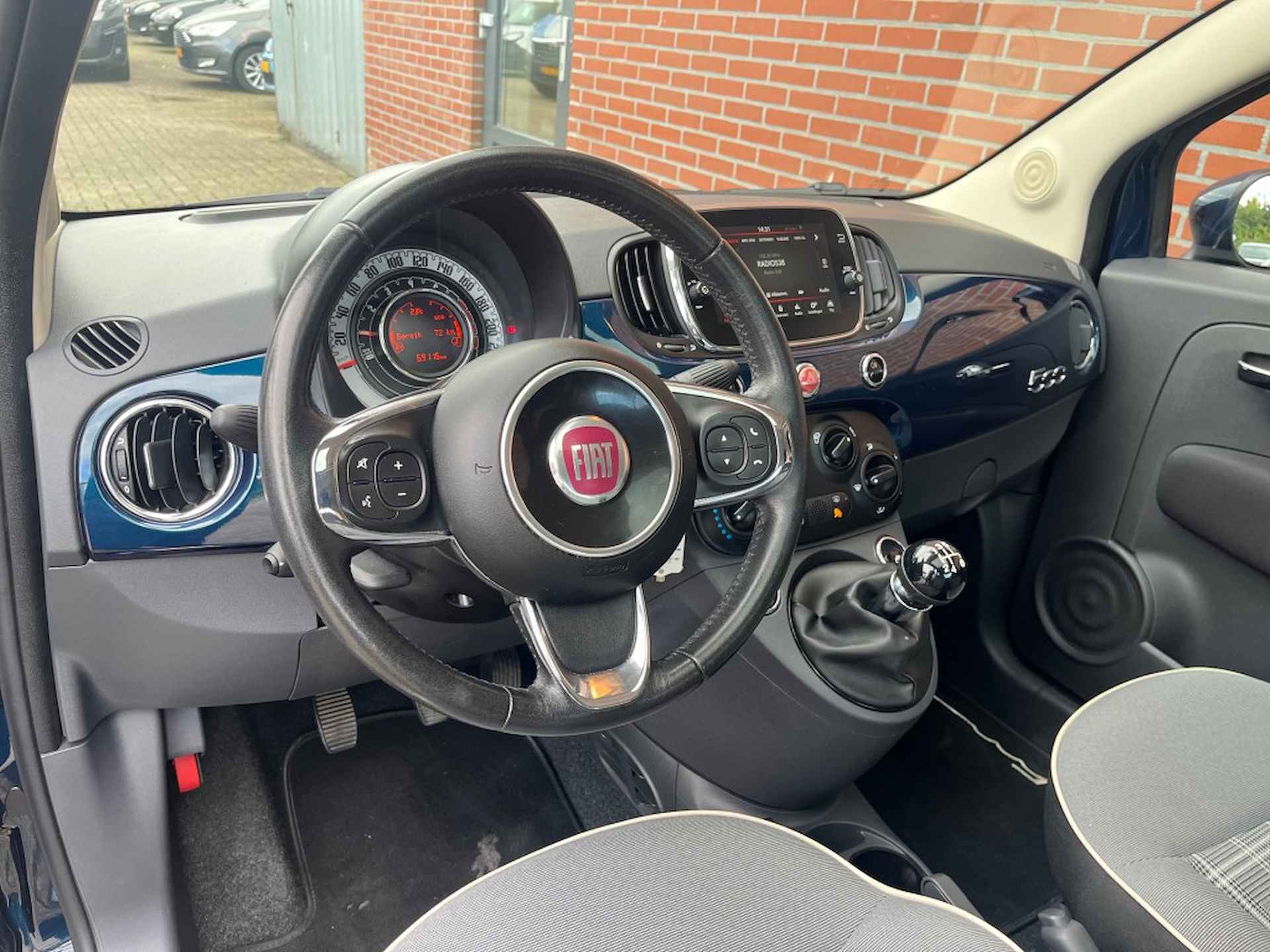 FIAT 500 0.9 TWINAIR T LOUNGE AIRCO PANO CRUISE BLUETOOTH - 6/25