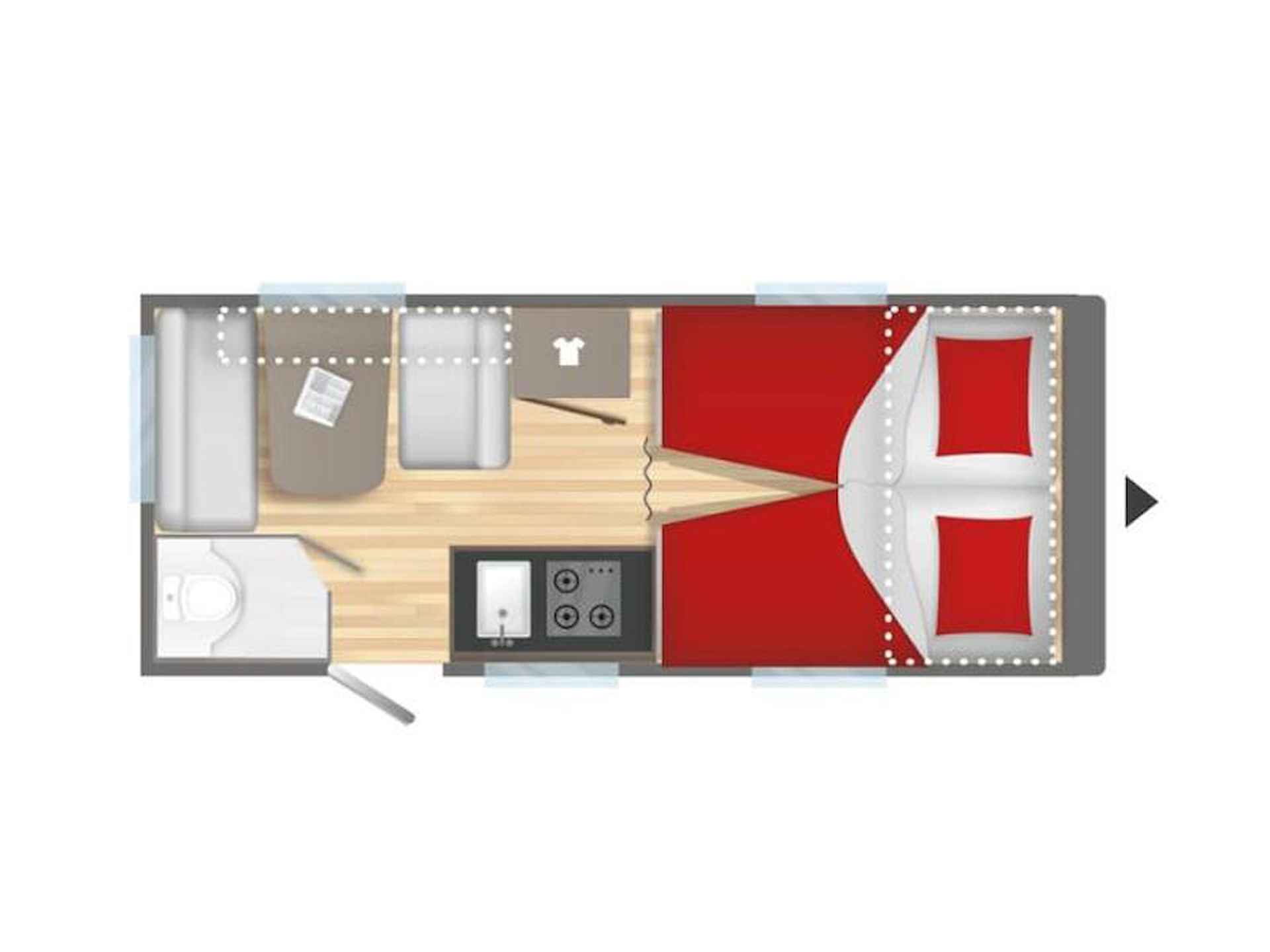 Caravelair Alba Style 472 Enkele bedden Mover Unico - 8/23