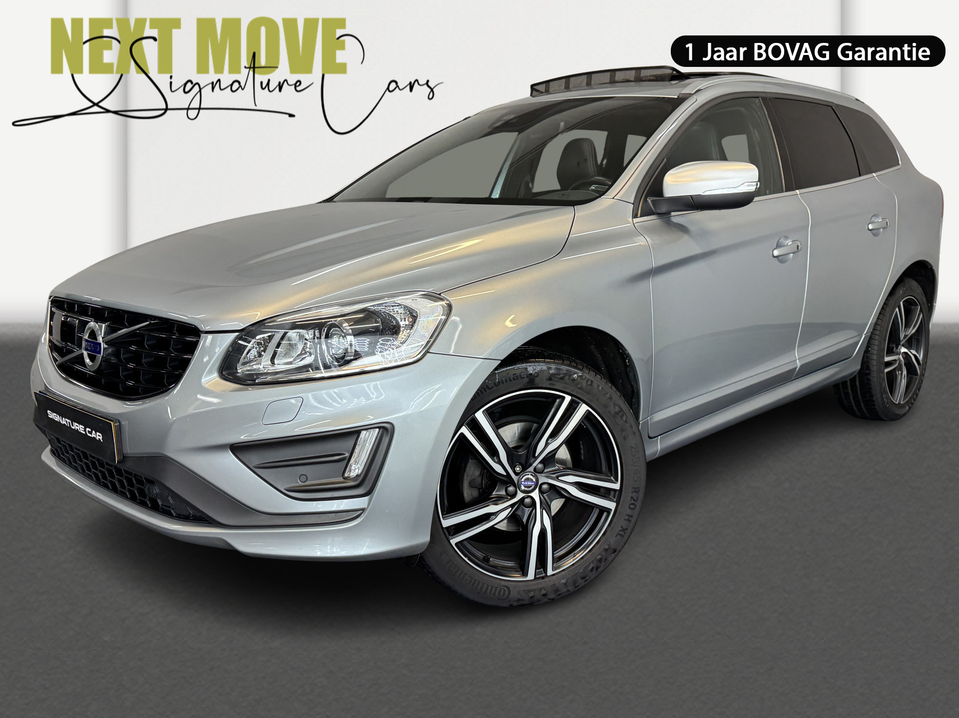 Volvo XC60 2.0 D4 FWD R-Design ✅ Panoramadak ✅ R-Design ✅ Harman/Kardon ✅ Trekhaak ✅ Stoelverwarming ✅ Adaptive Cruise Control ✅ Stuurverwarming ✅