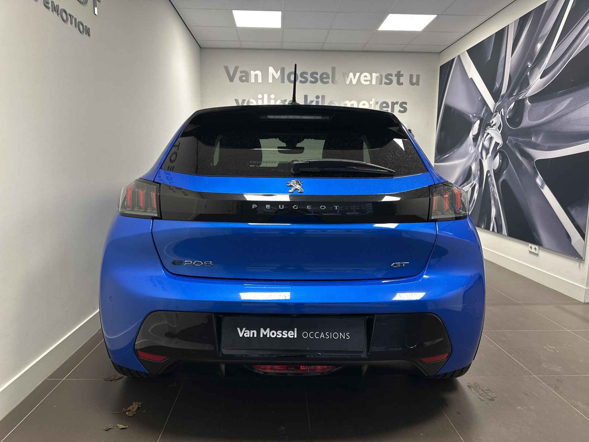 Peugeot e-208 EV GT 350 50 kWh | Navi | Apple Carplay/Android Auto |  draadloze telefoonlader | Pano-dak | voorstoelen verwarmd | ZEER COMPLEET!! | - 5/19