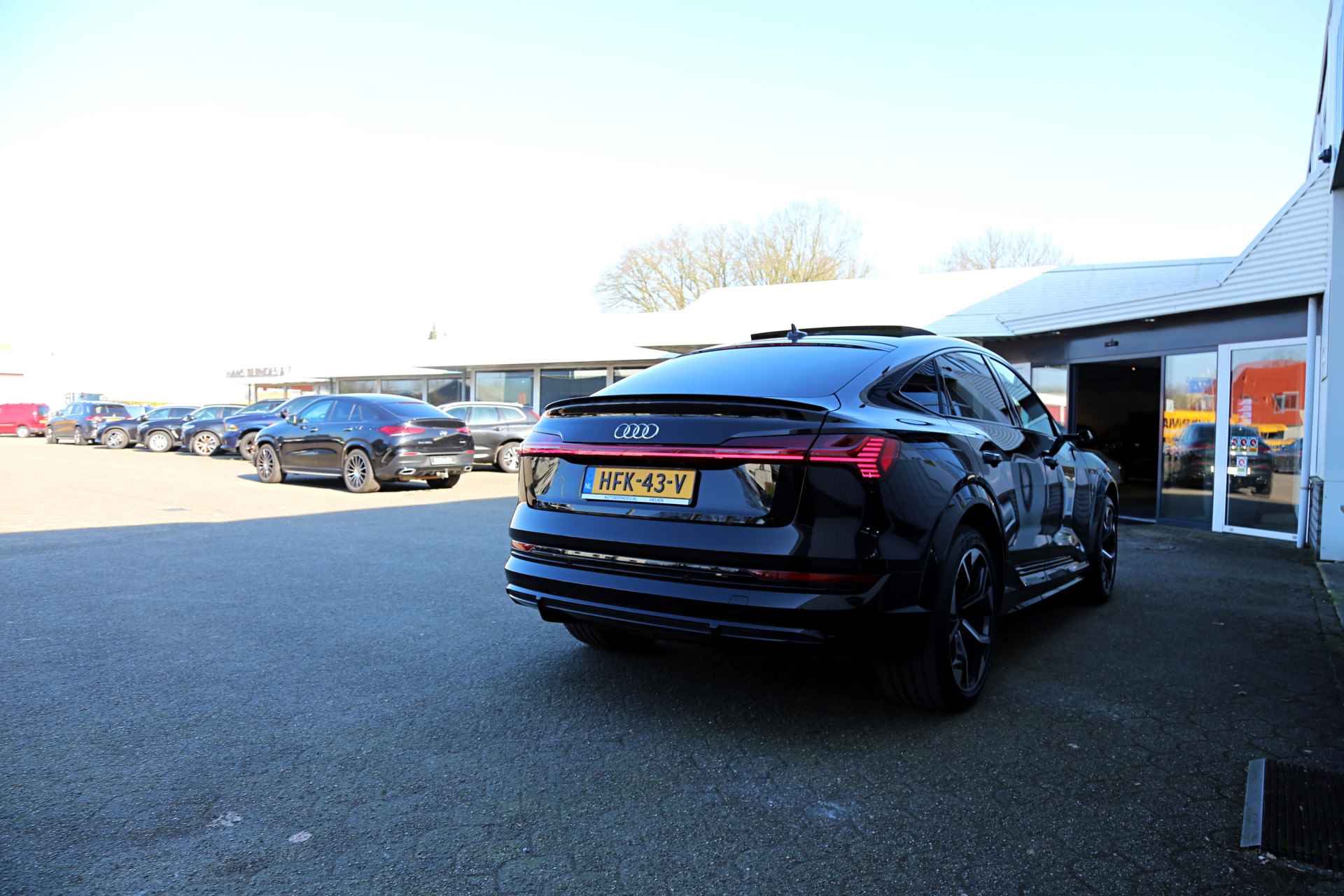 Audi e-tron Sportback S quattro 95 kWh 503PK*Excl. BTW*Perfect Onderh.*Adapt. Luchtvering/Pano/B&O/ACC/360Camera/3D camera/Memorie/HUDLED/Keyless Entr - 4/78