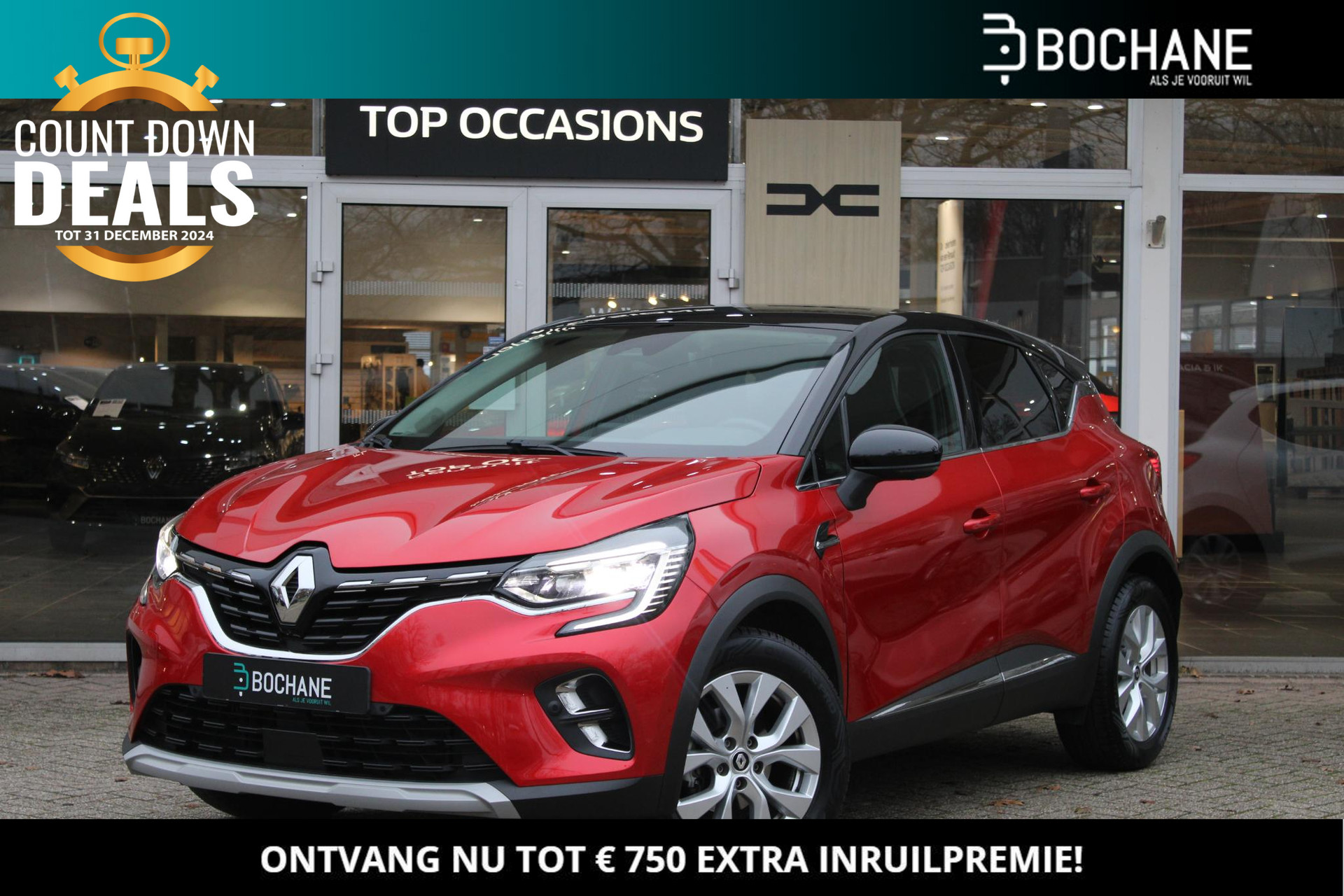 Renault Captur 1.0 TCe 90 Intens | Navigatie 9,3" | Achteruitrijcamera | All-Season banden