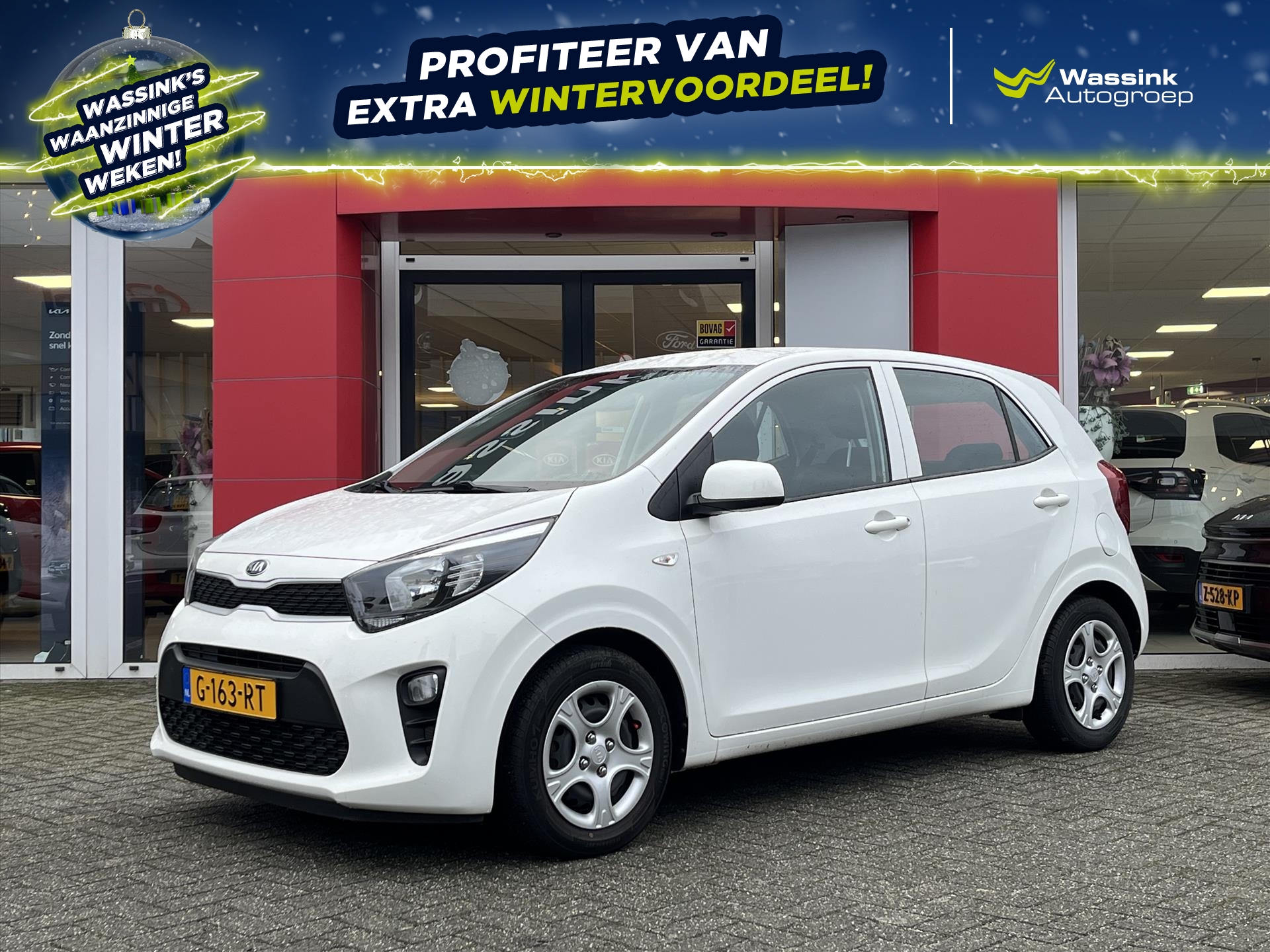 Kia Picanto 1.0 MPi 67pk 4-zits ComfortPlusLine Airconditioning | Navigatie via Carplay | Parkeercamera |