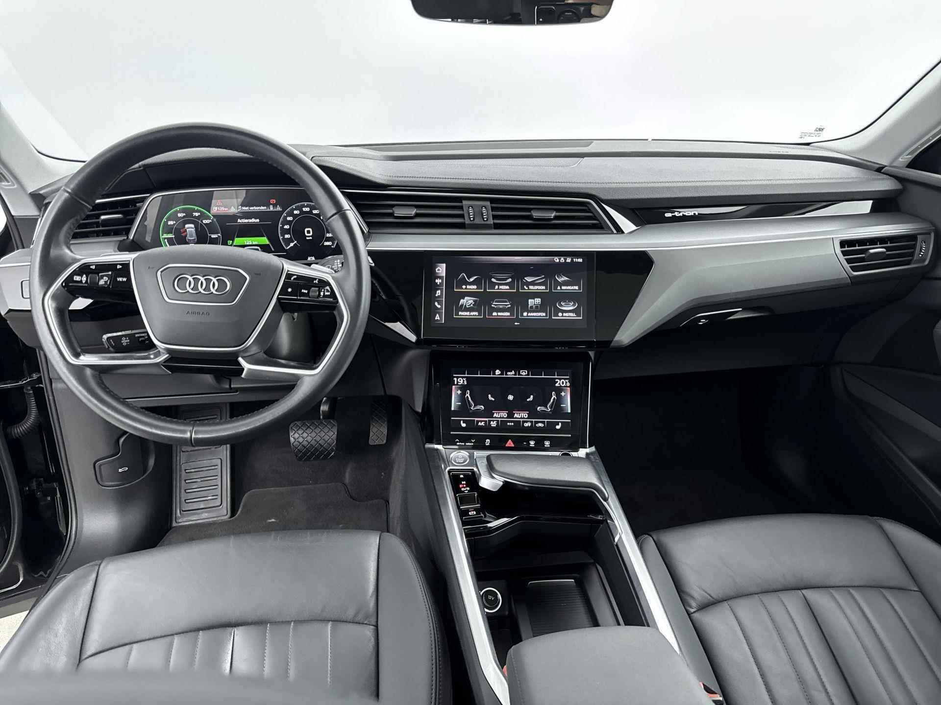 Audi e-tron e-tron 50 quattro Launch edition plus 71 kWh | Leder | Stoelverwarming | Parkeersensoren | Cruise Control | Navigatie | - 6/26