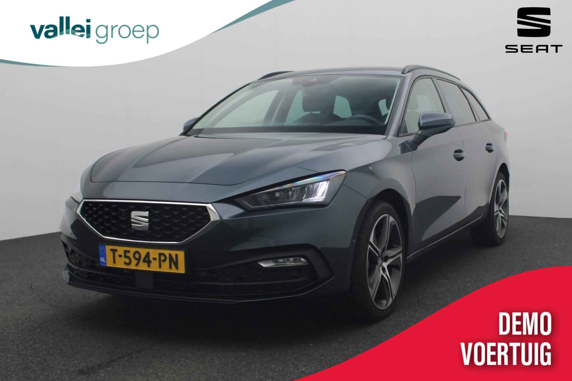 SEAT Leon Sportstourer 1.5 eTSI 150PK DSG Style Business Intense | DEMO VOORDEEL | Navi | Camera | ACC | Virtual cockpit | 18 inch - 1/38