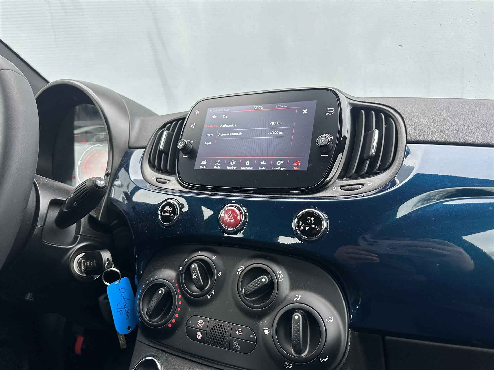 FIAT 500 1.0 70pk Hybrid eco Club | Spraakbediening | Airco | Apple Carplay - 26/41