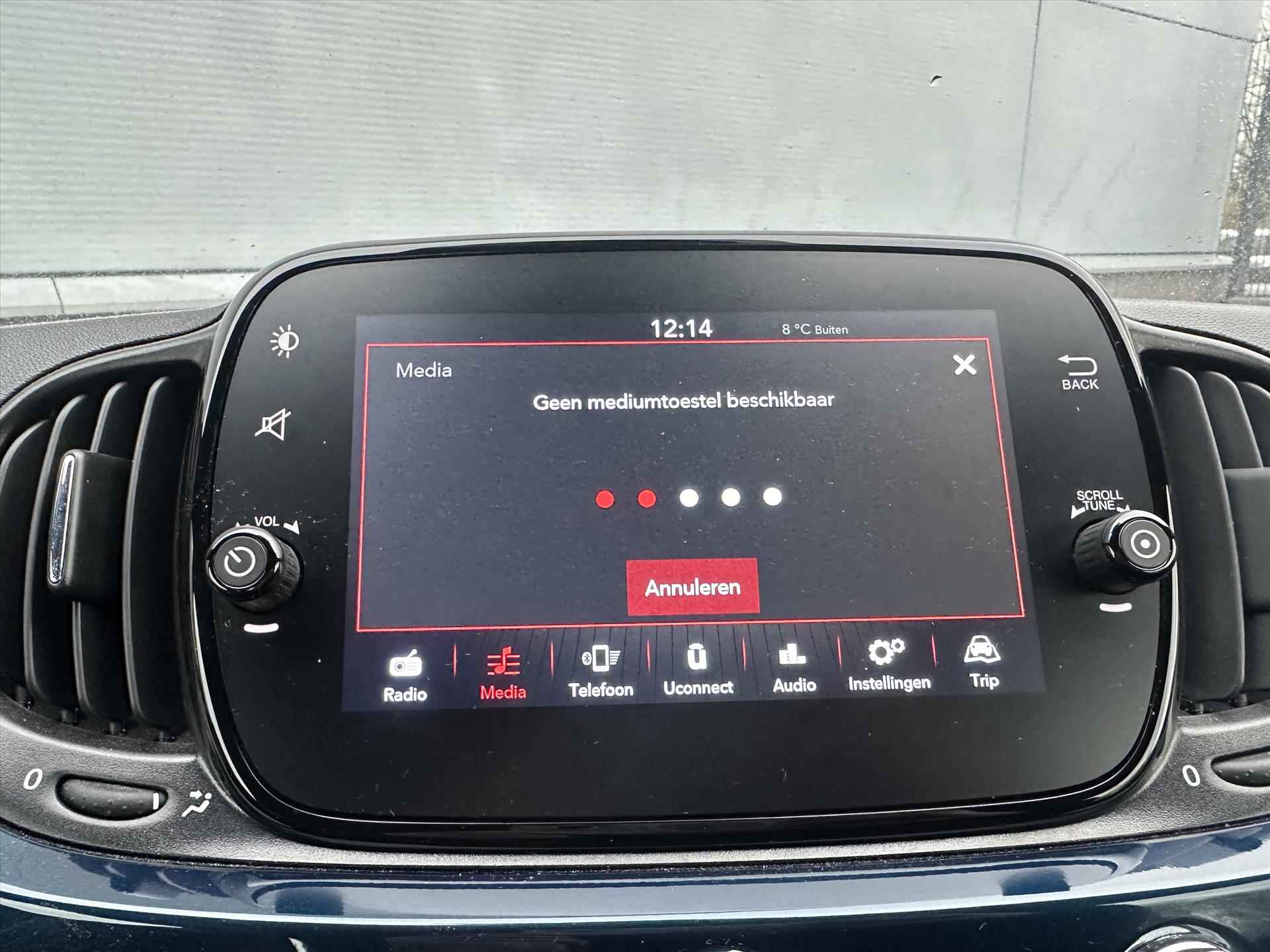 FIAT 500 1.0 70pk Hybrid eco Club | Spraakbediening | Airco | Apple Carplay - 30/41