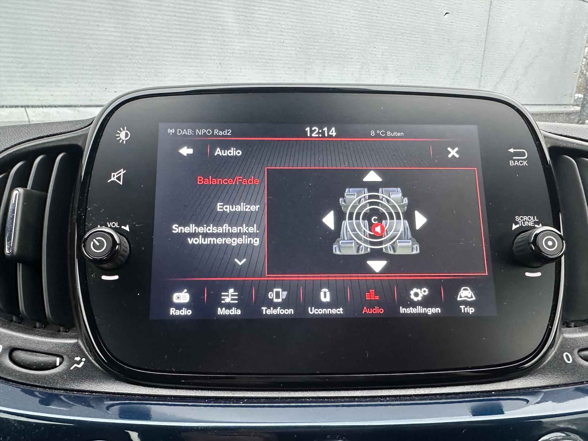 FIAT 500 1.0 70pk Hybrid eco Club | Spraakbediening | Airco | Apple Carplay - 33/41