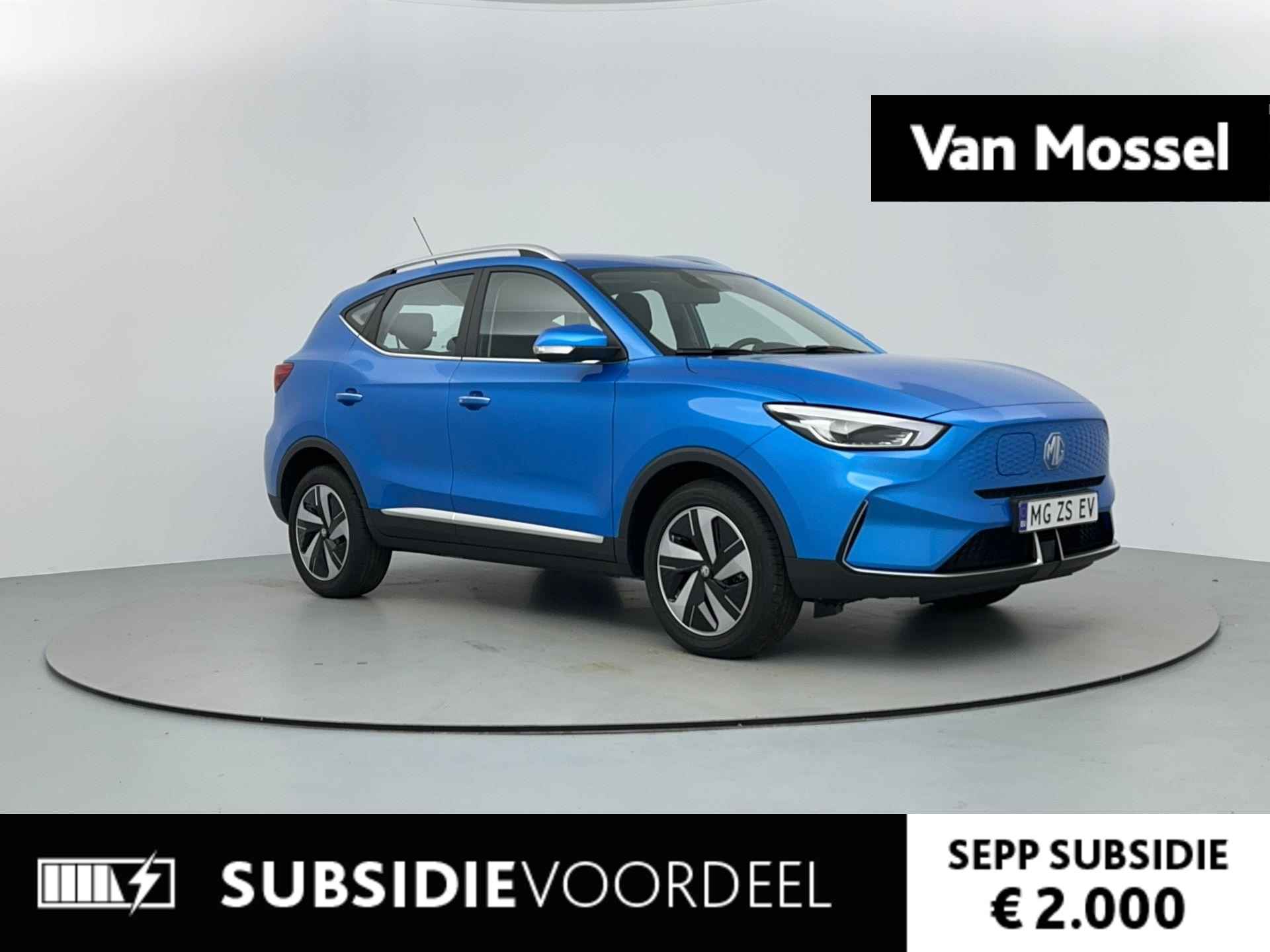 MG ZS EV Long Range Comfort 70 kWh NIEUW | Platinum Deal | €4.000 Korting | Subsidie €2.000 | Apple Carplay | Camera | PDC - 1/22