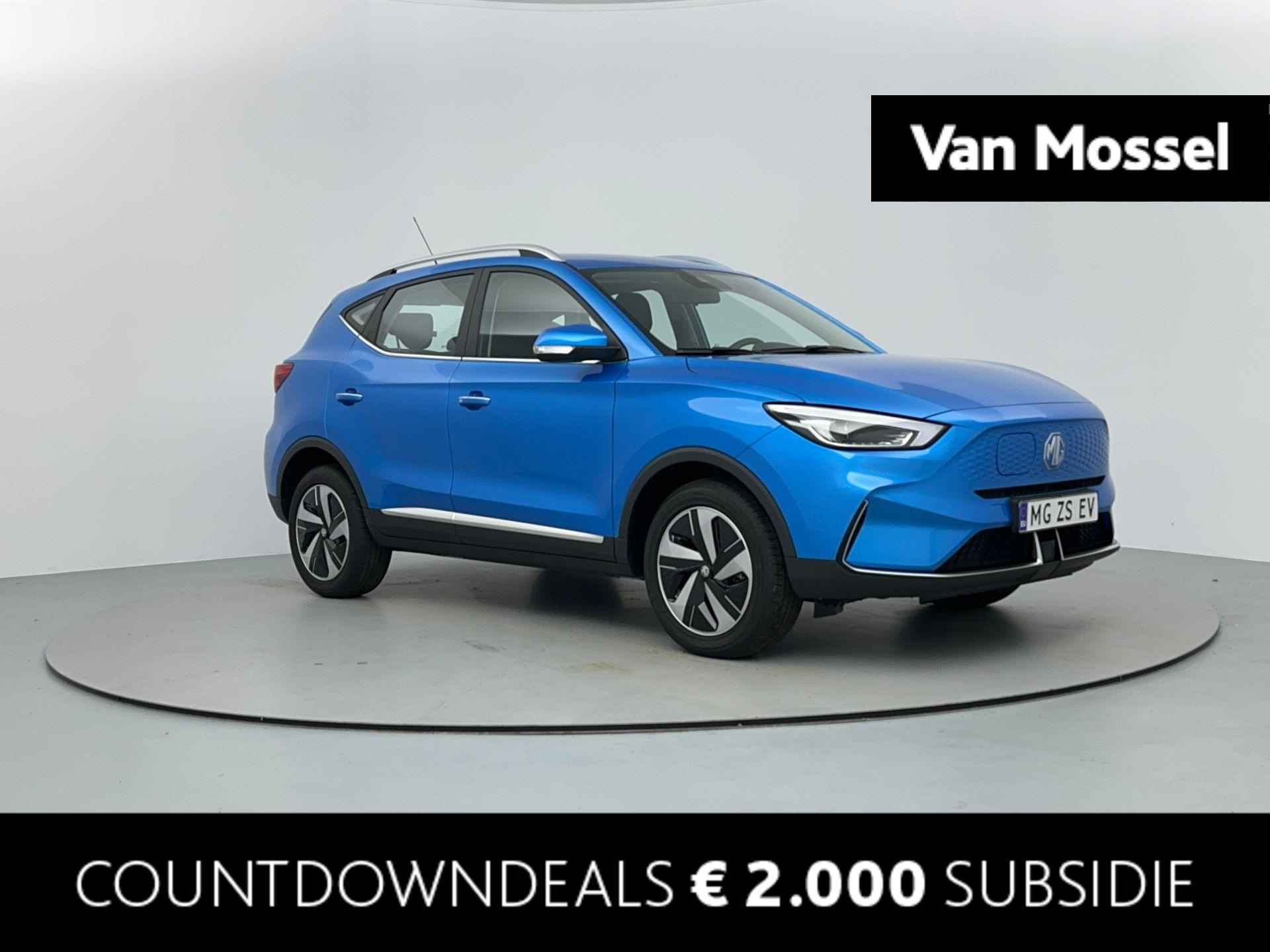 MG ZS EV Long Range Comfort 70 kWh NIEUW | Platinum Deal | €4.000 Korting | Subsidie €2.000 | Apple Carplay | Camera | PDC - 1/22