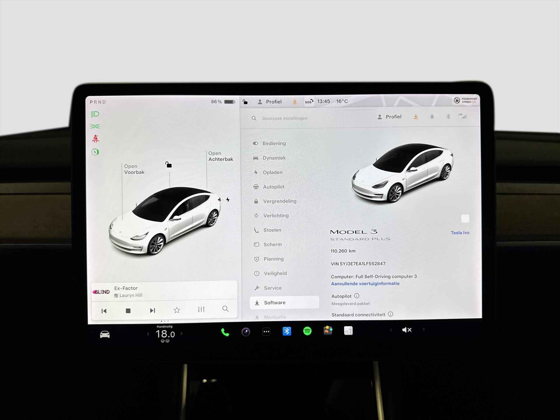 Tesla Model 3 60KWH STANDARD PLUS RWD | SOH 87% - 18/26