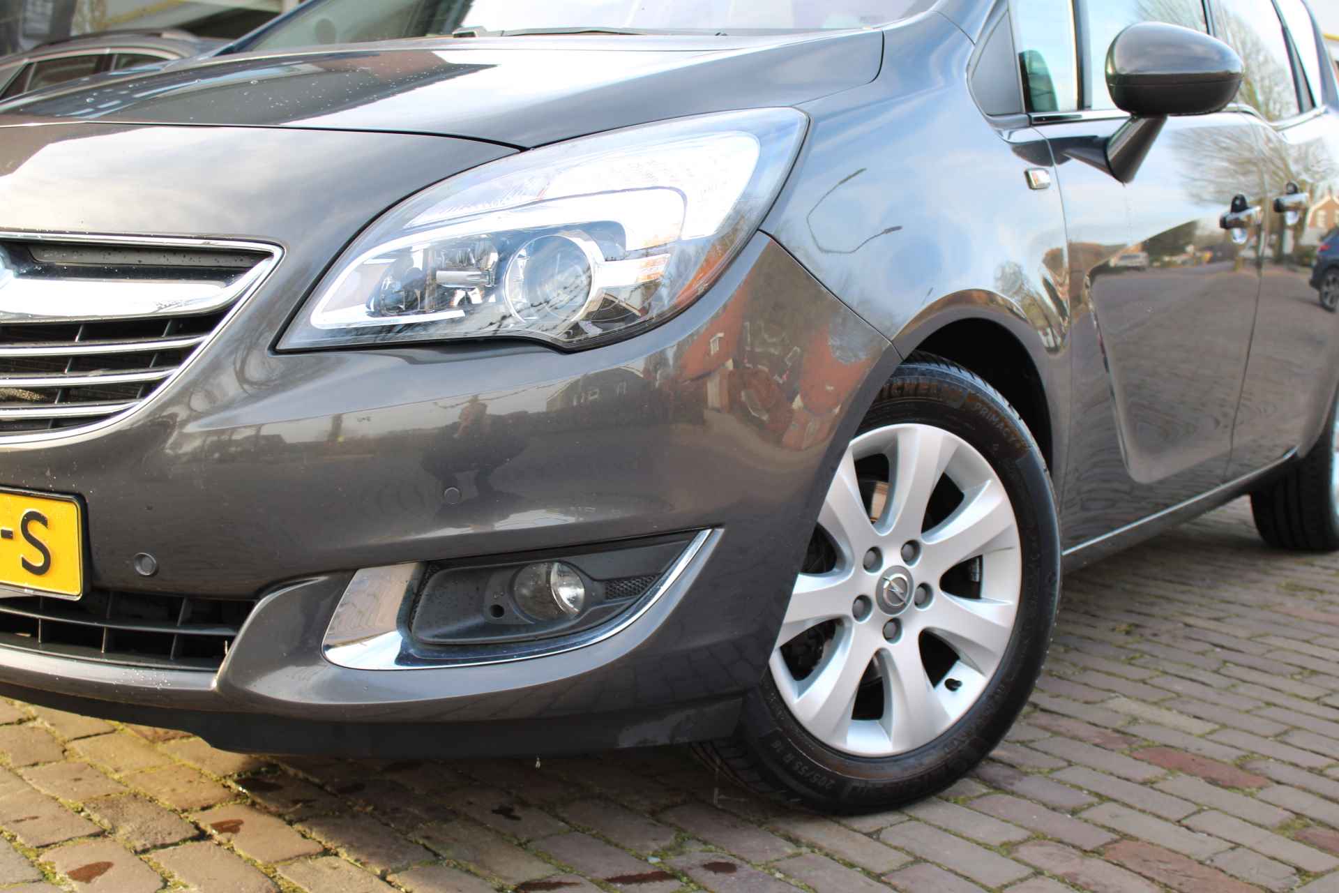 Opel Meriva 1.4 Turbo 120PK BlitZ + 16"/ Navi/ Clima/ Leder/ Winterpakket/ Trekhaak/ NL auto - 2/43