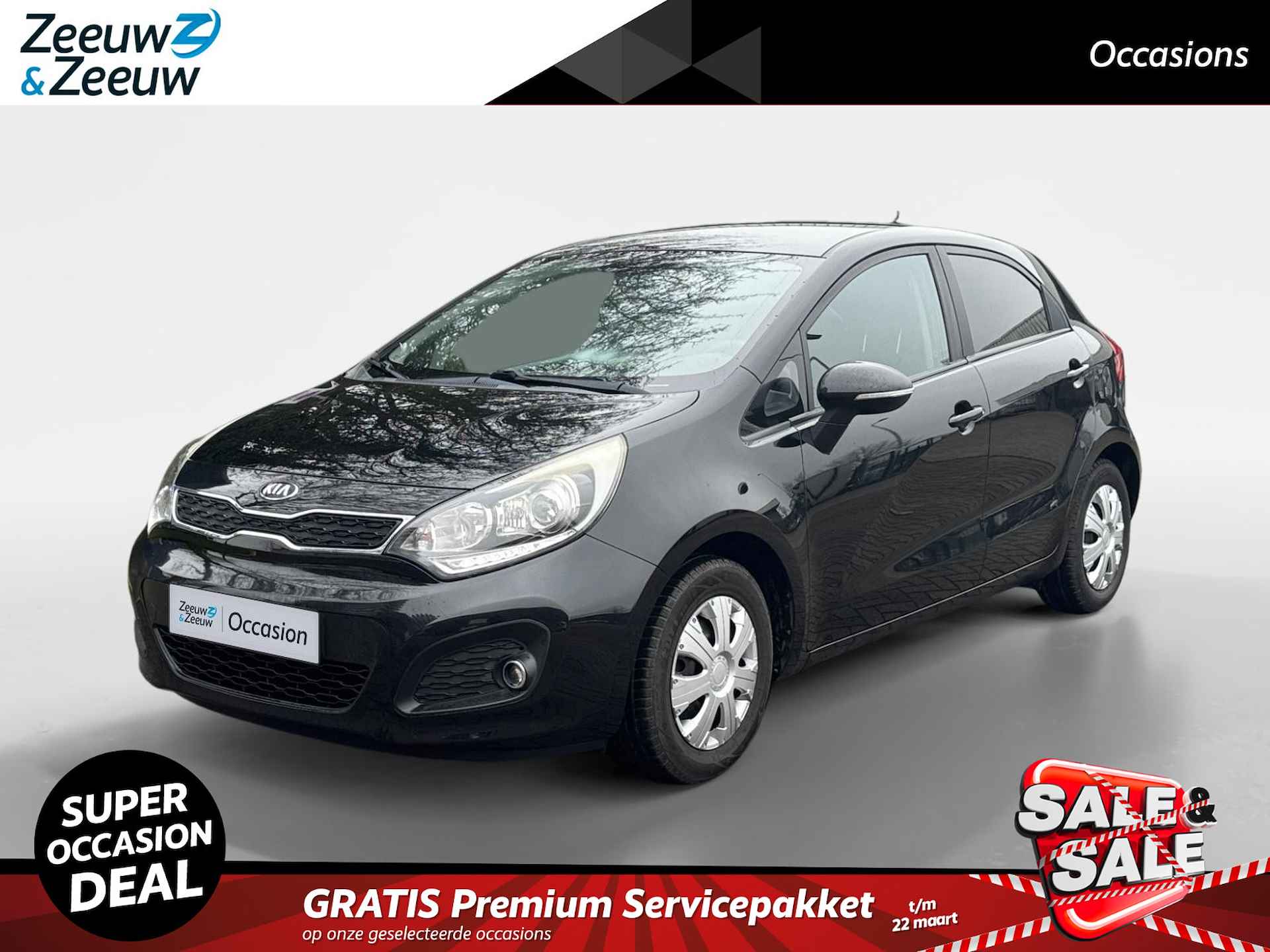 Kia Rio 1.2 CVVT Plus Pack Dealer onderhouden | 12 maanden Bovag garantie | Airco | Elektrische ramen