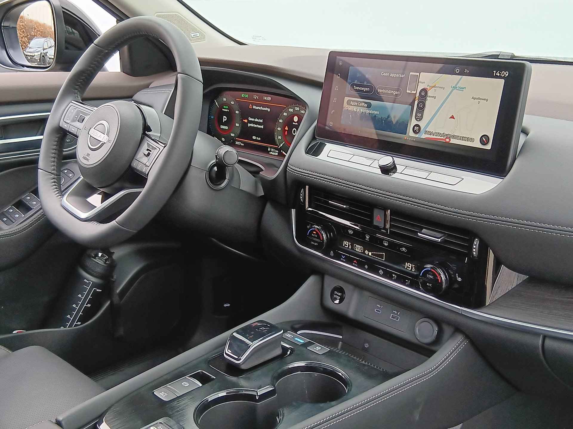 Nissan X-Trail 1.5 e-Power Tekna Plus Automaat / Lederen Bekleding / Climate Control / Parkeercamera / Cruise Control Adaptief / Elektrische Achterklep / Head Up Display - 64/67