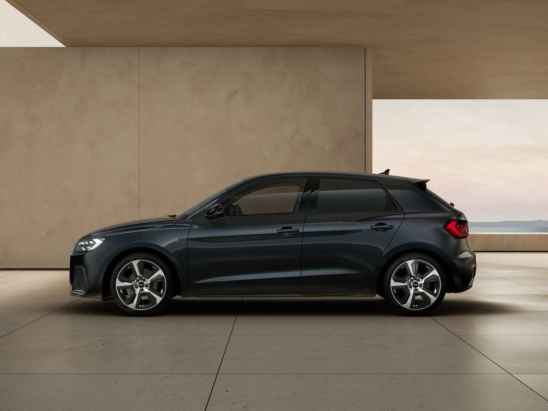 Audi A1 Advanced edition 30 TFSI 85 kW / 116 pk Sportback Audi A1 Sportback 30 TFSI Advanced edition · Audi Sound · Afgevlakt sportstuur · Full led verlichting · Privacy glas - 6/8