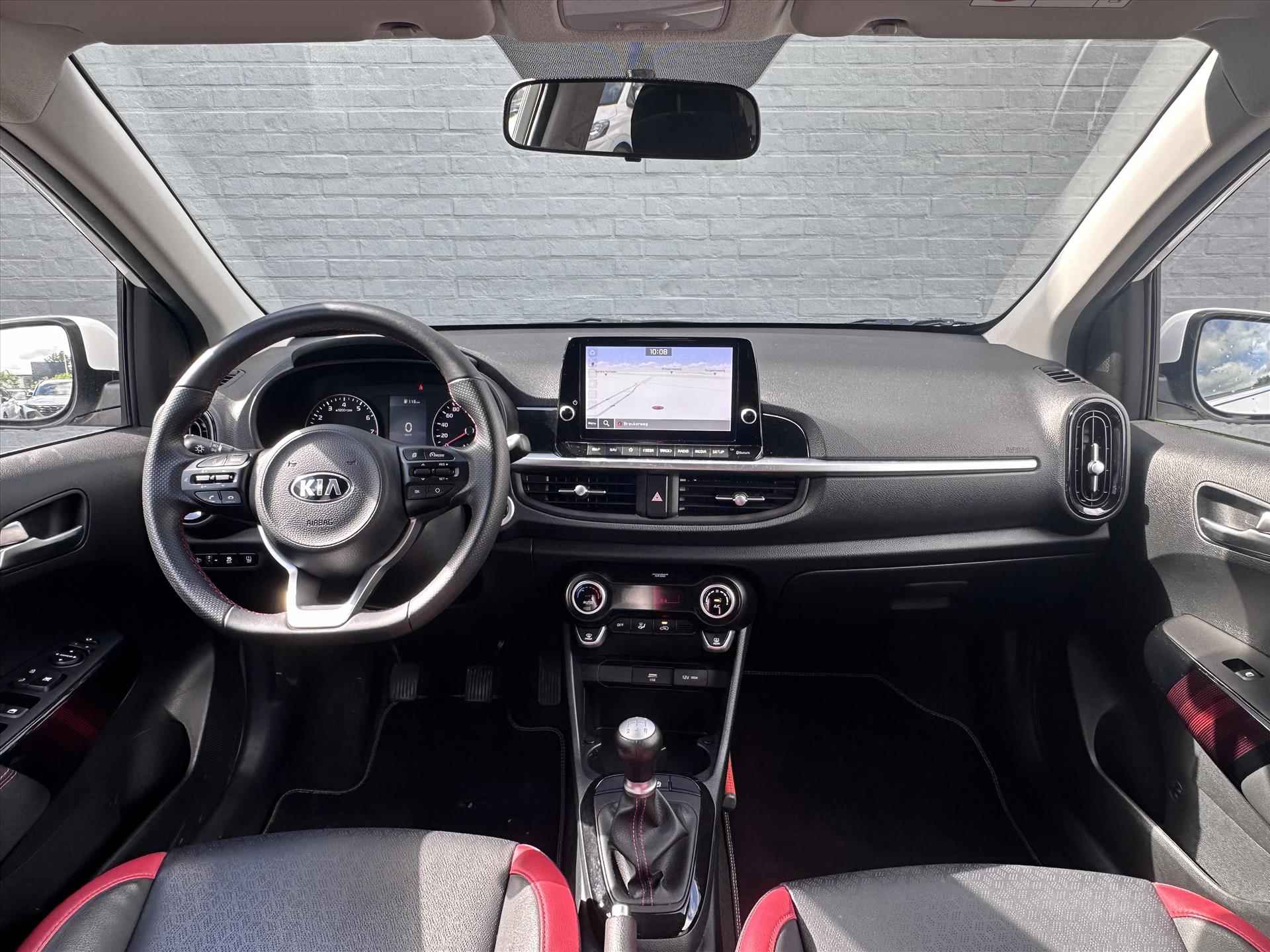 KIA Picanto 1.0 DPi 67pk 4-zits GT-Line | Apple Carplay/Android Auto | 8 inch display | Achteruitrij Camera | - 18/38