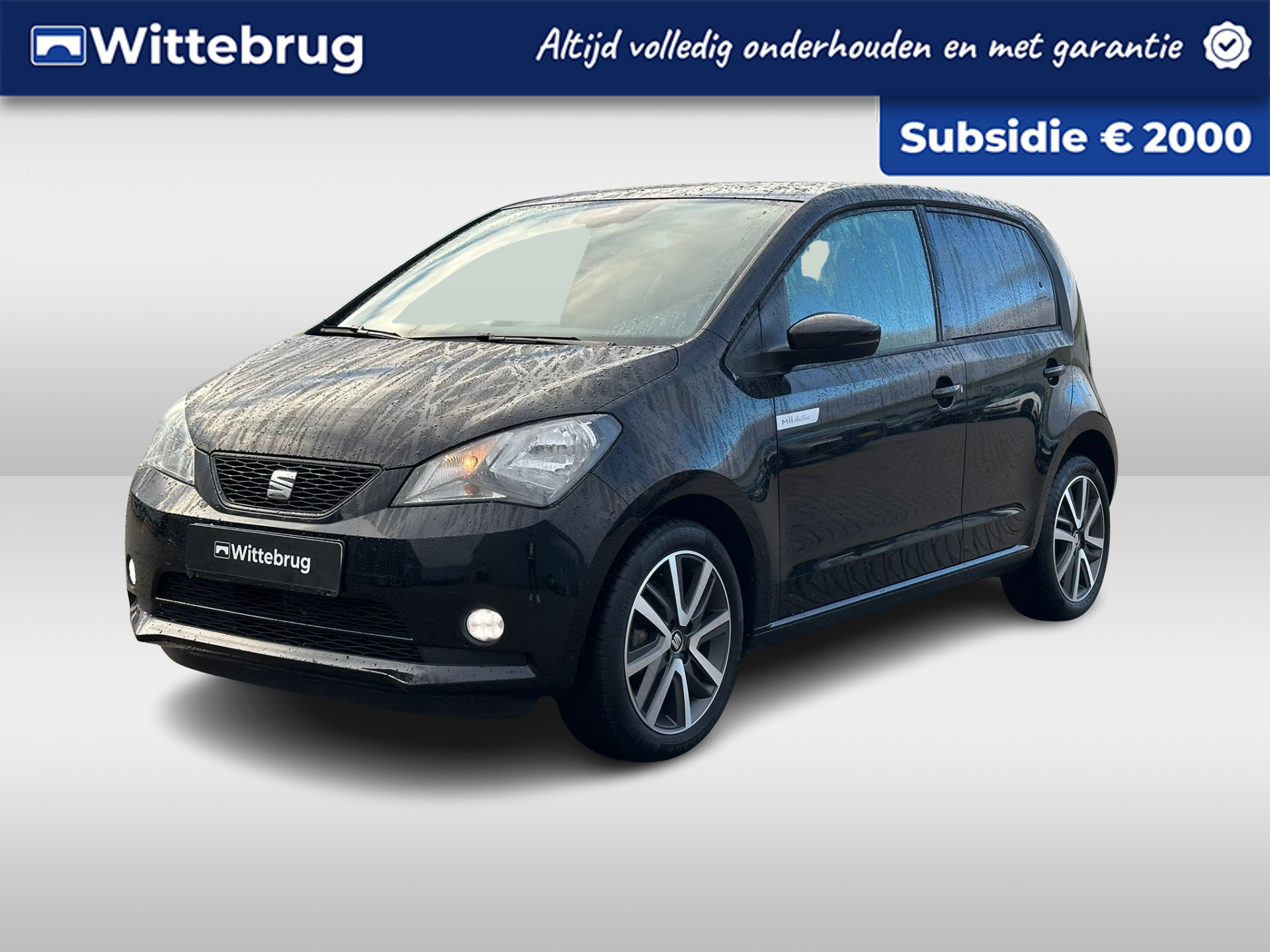 SEAT Mii Electric electric 83PK / €2000,- SEPP Subsidie / Climate Control / 16" LMV / Parkeerhulp / Cruise Control / Stoelverwarming